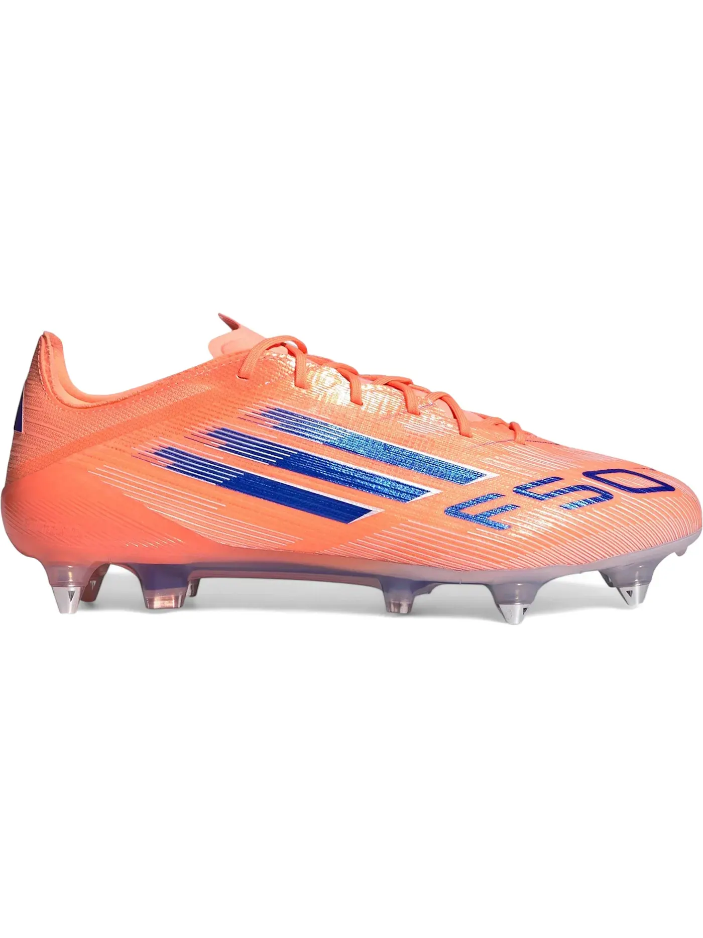 Мужские бутсы с шипами Adidas F50 Elite SG — изображение 1 из 1, оранжевый/синий/белый
