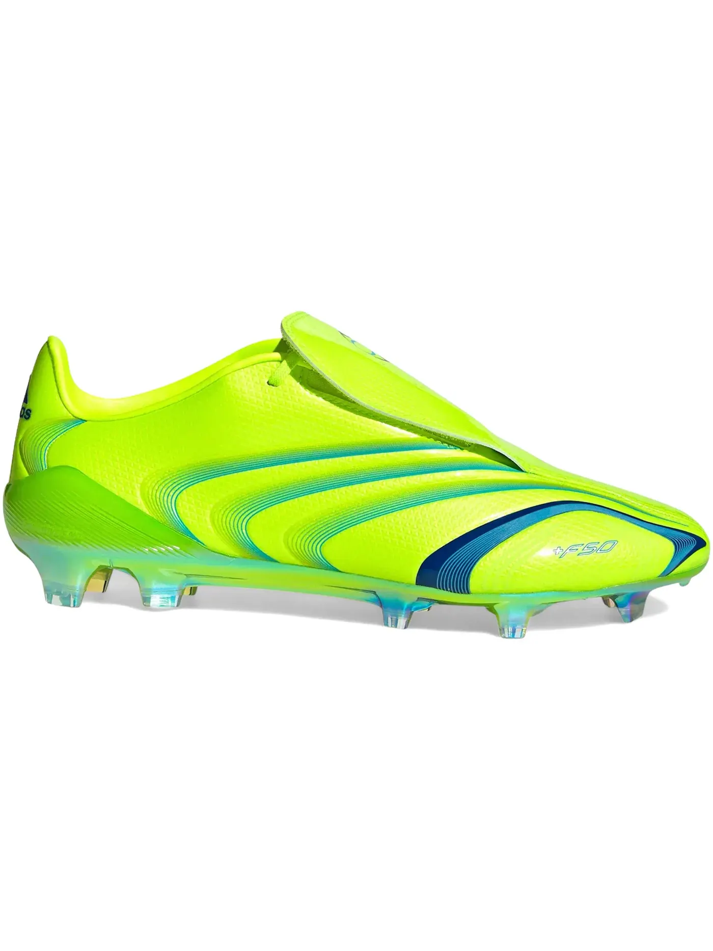 Мужские бутсы для игры на твердом покрытии Adidas F50 Elite Tunit FG — изображение 1 из 1, зеленый//синий