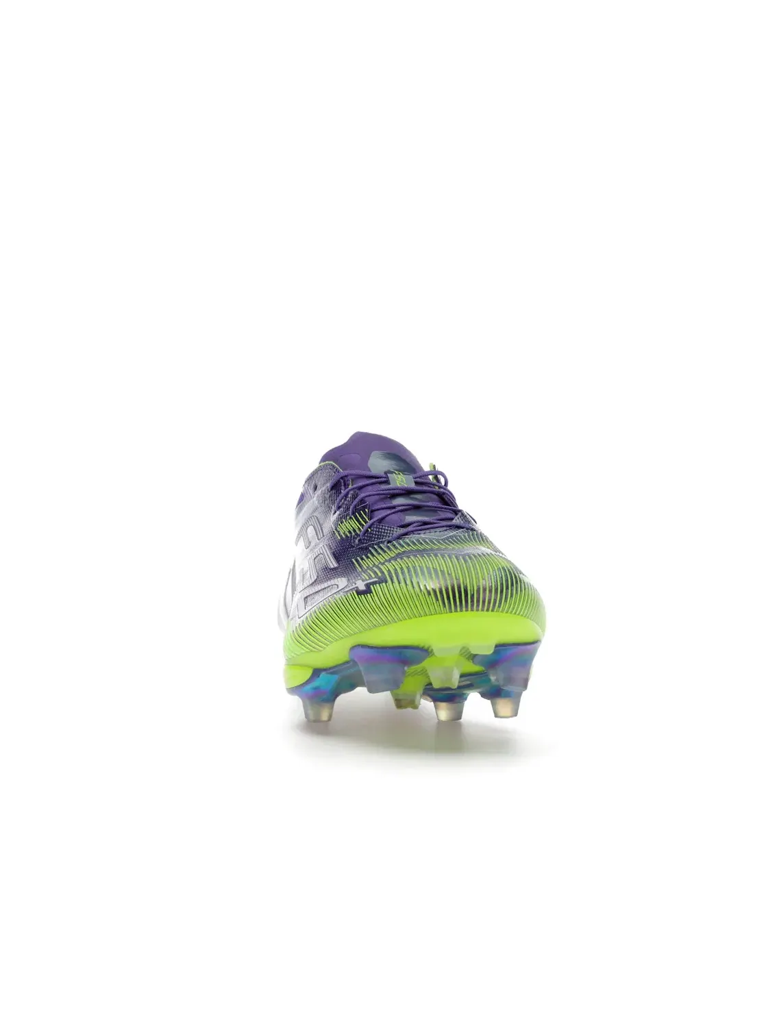 Мужские бутсы с шипами Adidas F50+ FG — изображение 2 из 4, фиолетовый/белый