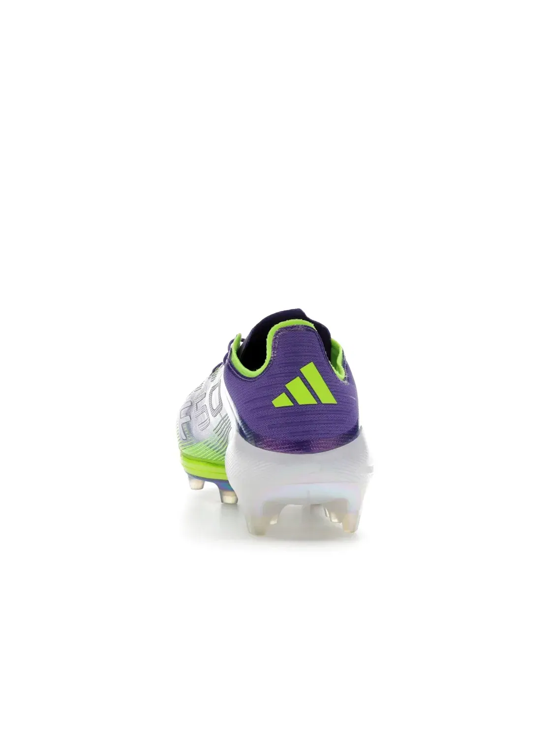 Мужские бутсы с шипами Adidas F50+ FG — изображение 4 из 4, фиолетовый/белый