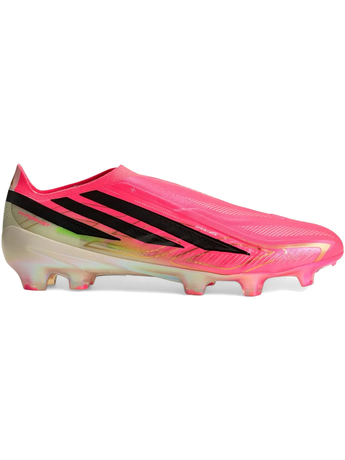 Мужские бутсы с высокими характеристиками Adidas F50 Hyperfast Elite Laceless FG — изображение 1 из 1