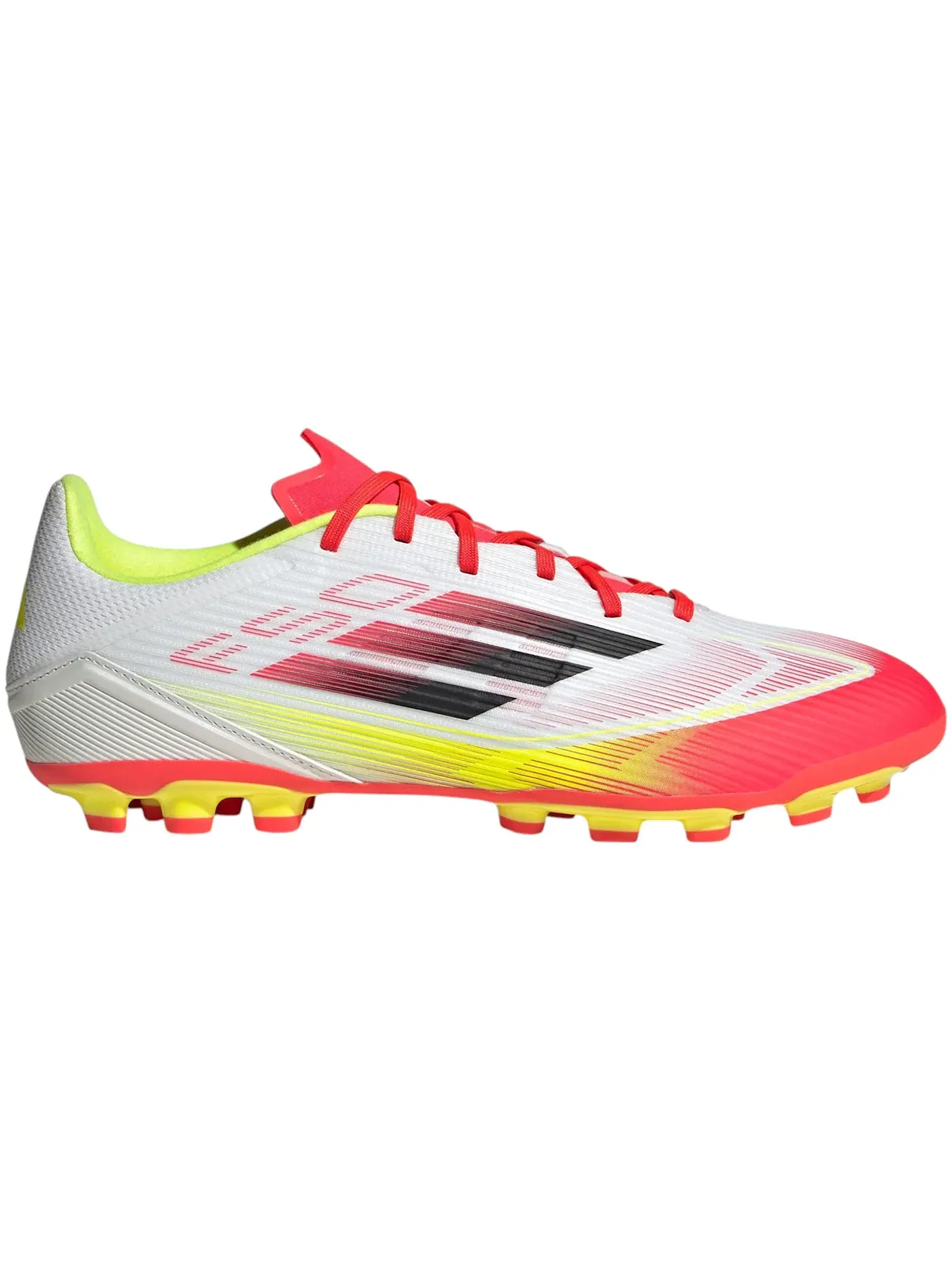 Мужские бутсы с шипами Adidas F50 League AG — изображение 1 из 1, белый/черный/желтый
