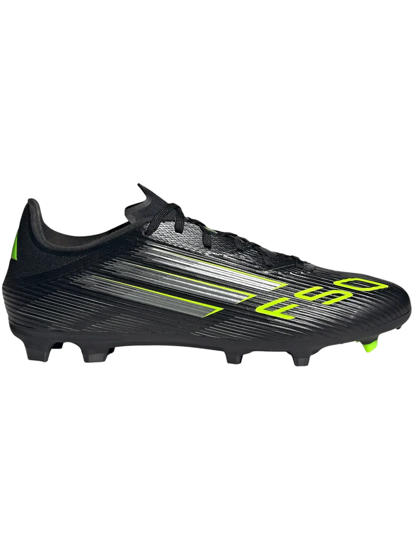 Мужские бутсы с длинным рукавом Adidas F50 League FG/MG — изображение 1 из 1, черный металлик