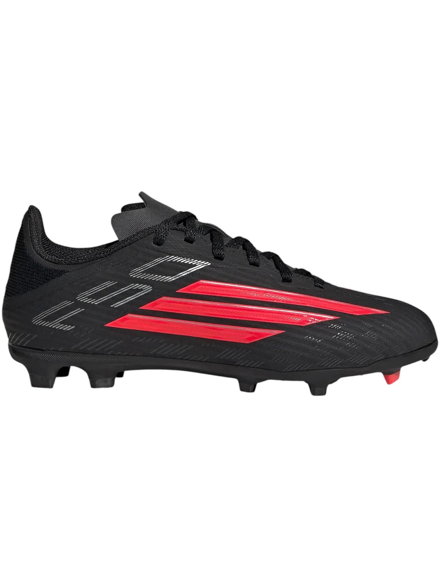 Детские бутсы F50 League FG/MG Adidas — изображение 1 из 1, черный/красный/черный