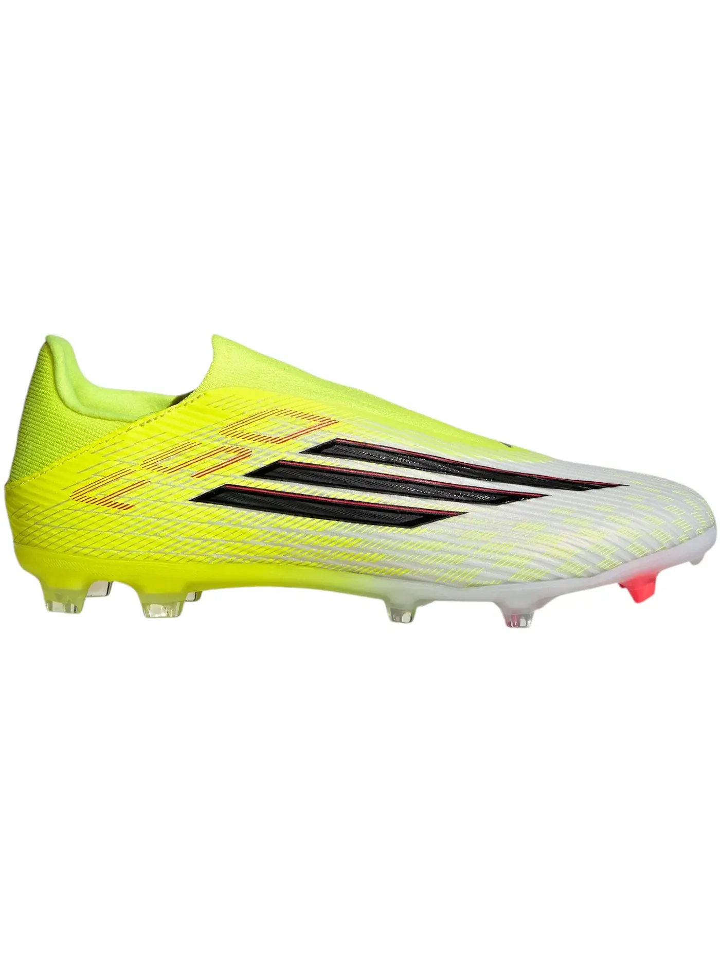 Мужские бутсы без шнуровки F50 League Laceless FG/MG Adidas — изображение 1 из 1, желтый/черный/красный