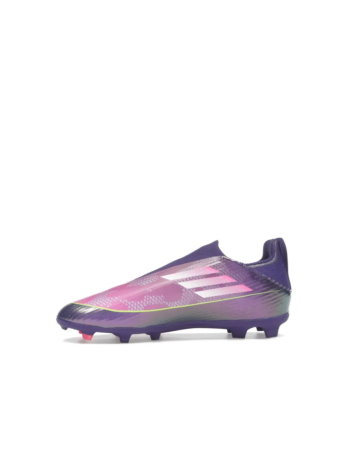 Детские бутсы Lamine Yamal Future Icons Pack Adidas — изображение 3 из 4, фиолетовый/белый