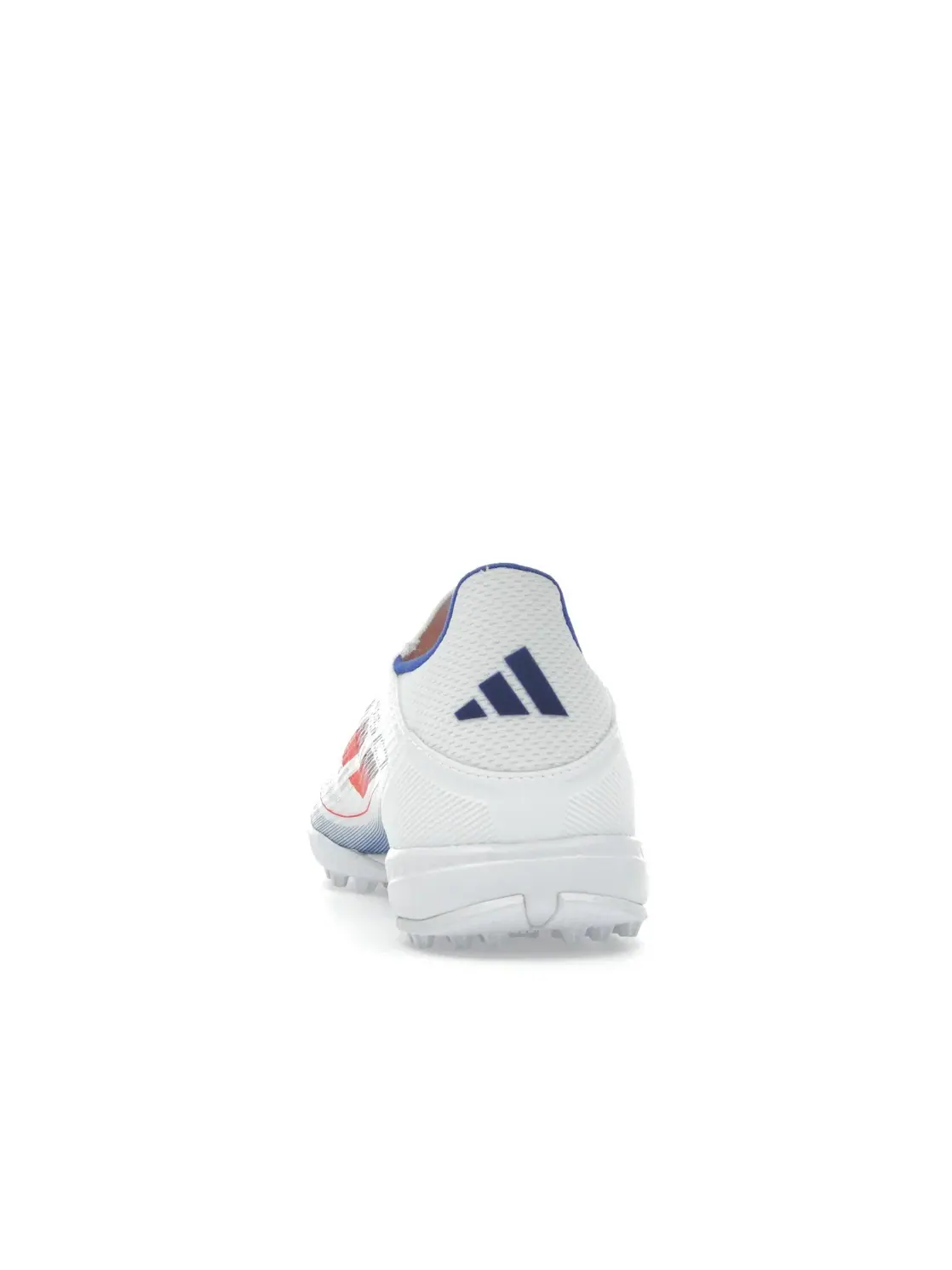Мужские бутсы без шнуровки Adidas F50 League Laceless Turf — изображение 4 из 4, белый красный синий