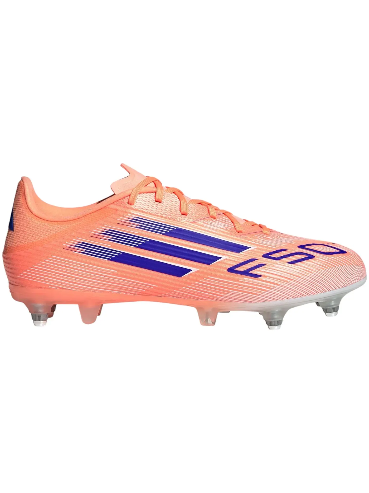 Мужские бутсы с длинным рукавом Adidas F50 League SG — изображение 1 из 1, оранжевый/синий/белый