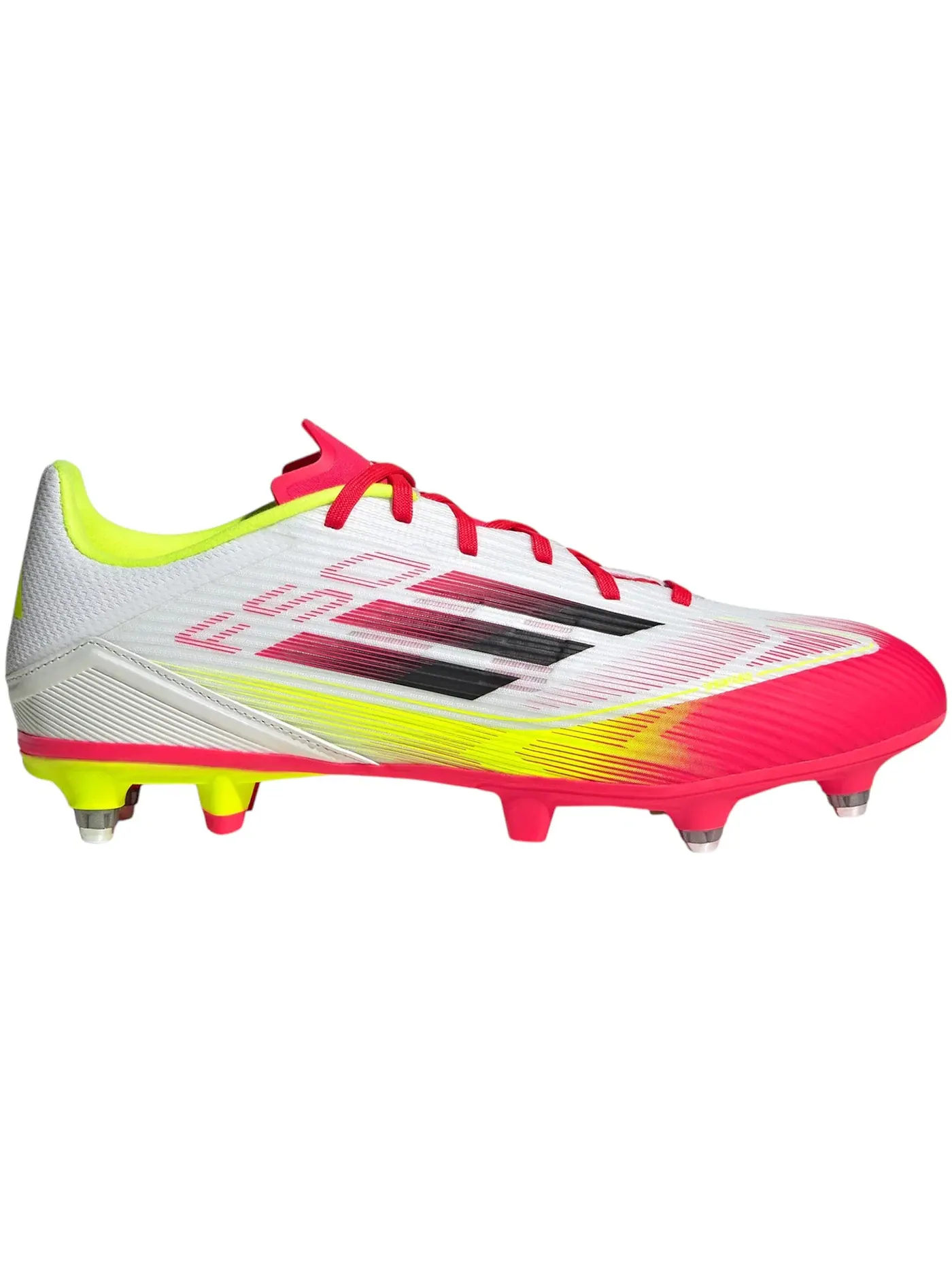 Мужские бутсы с длинным рукавом Adidas F50 League SG — изображение 1 из 1, белый черный желтый