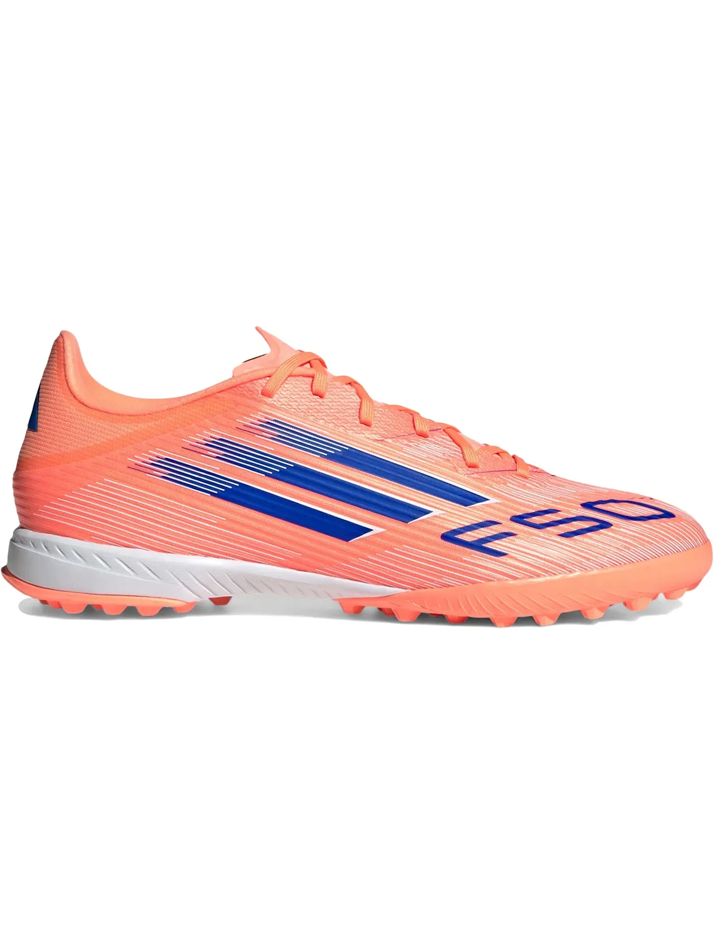 Мужские бутсы с длинным рукавом F50 League TF Adidas — изображение 1 из 1, оранжевый синий белый