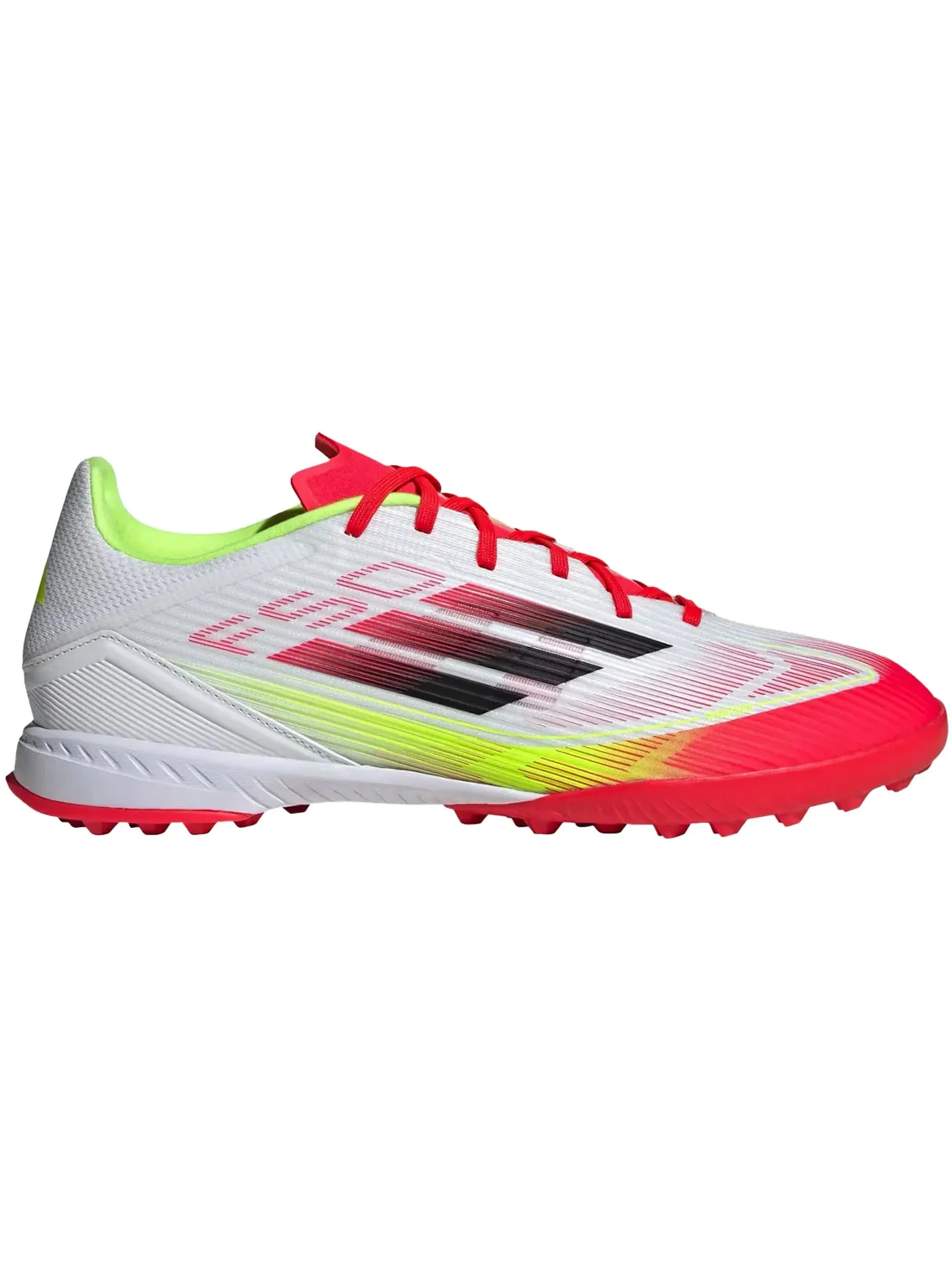 Мужские бутсы с длинным рукавом Adidas F50 League TF — изображение 1 из 1, белый/черный/желтый