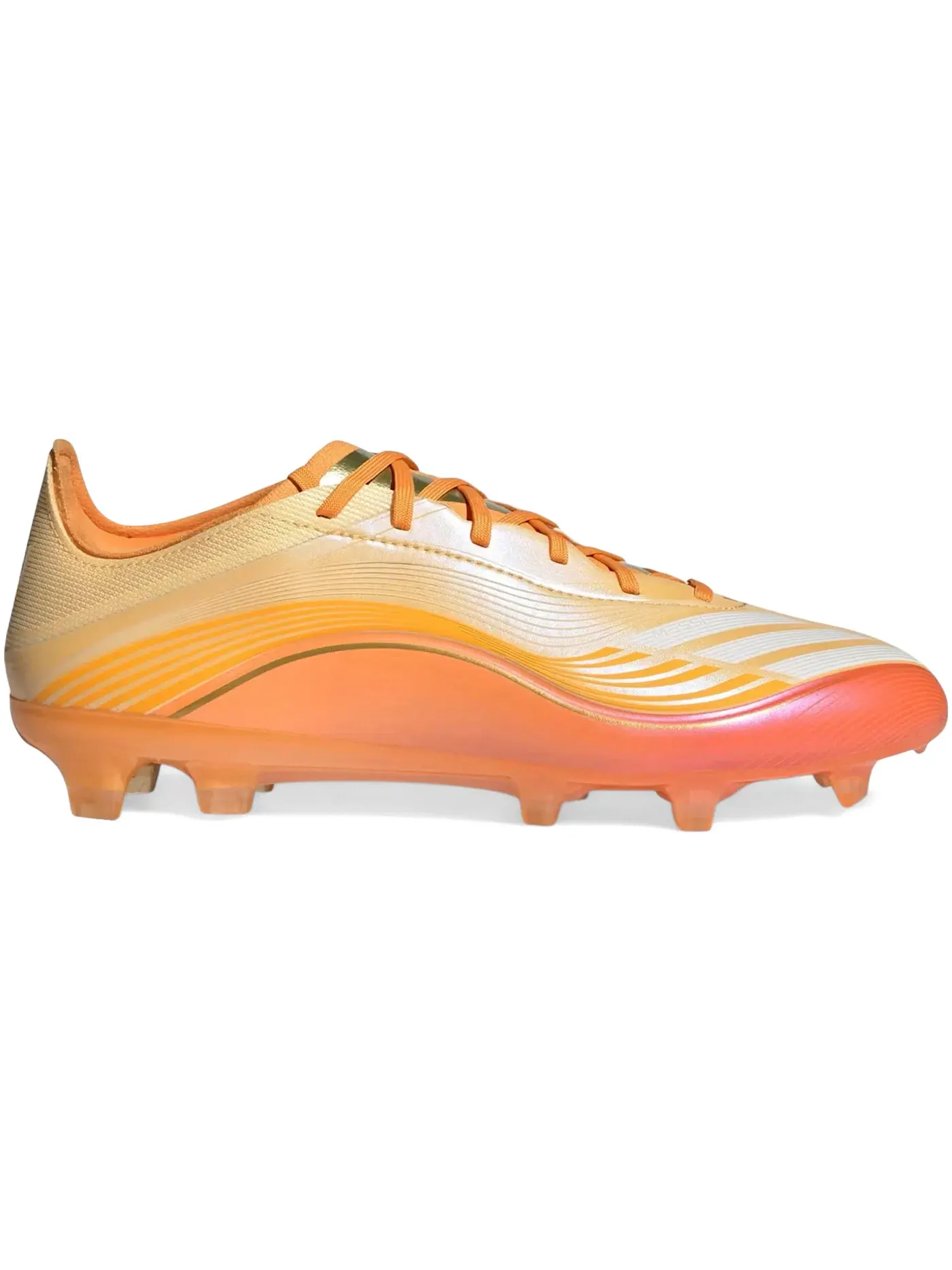 Мужские бутсы с длинным рукавом Adidas F50 Pro FG — изображение 1 из 1, золотистый металлик