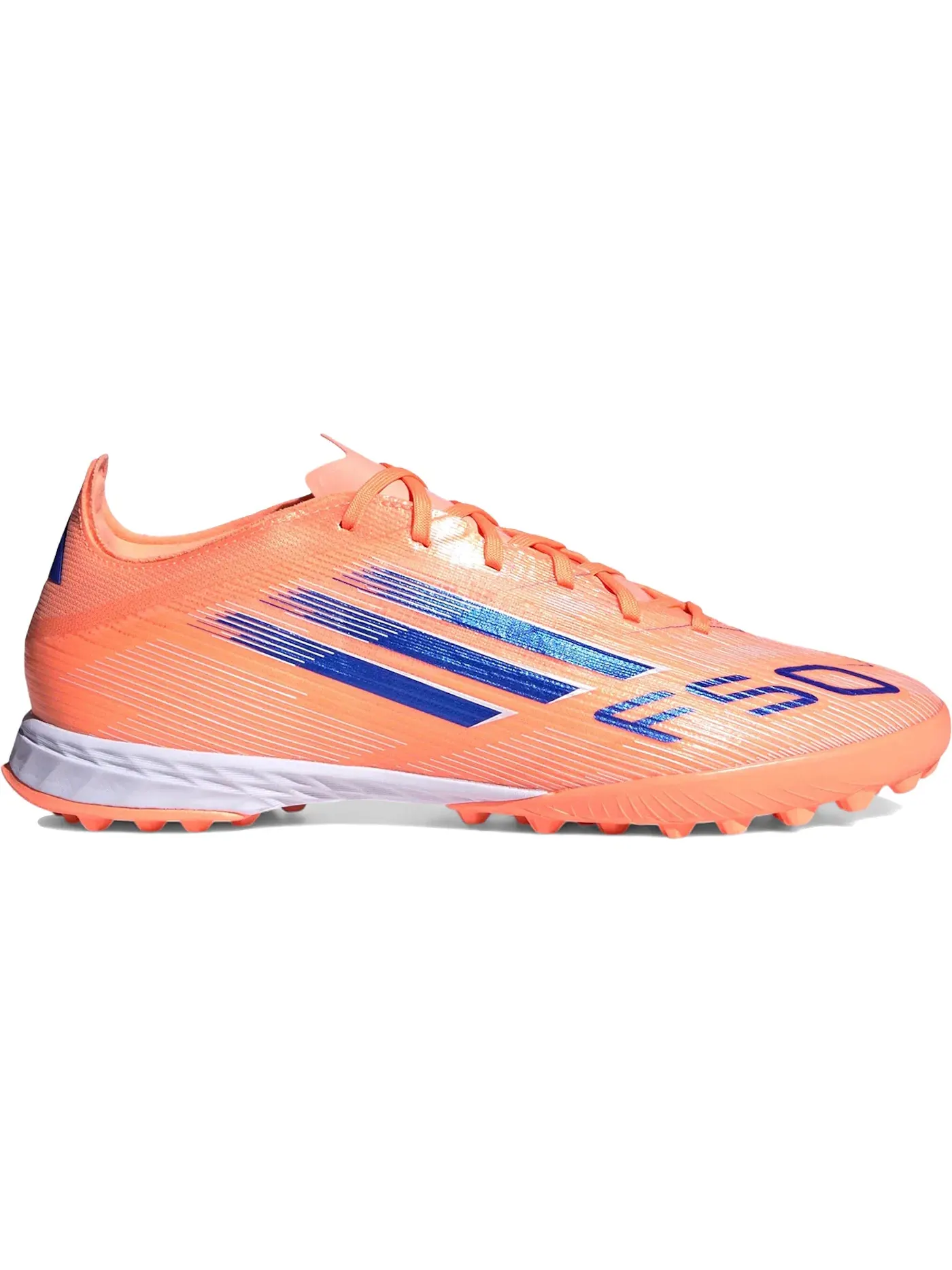 Мужские бутсы с принтом Adidas F50 Pro TF — изображение 1 из 1, оранжевый синий белый