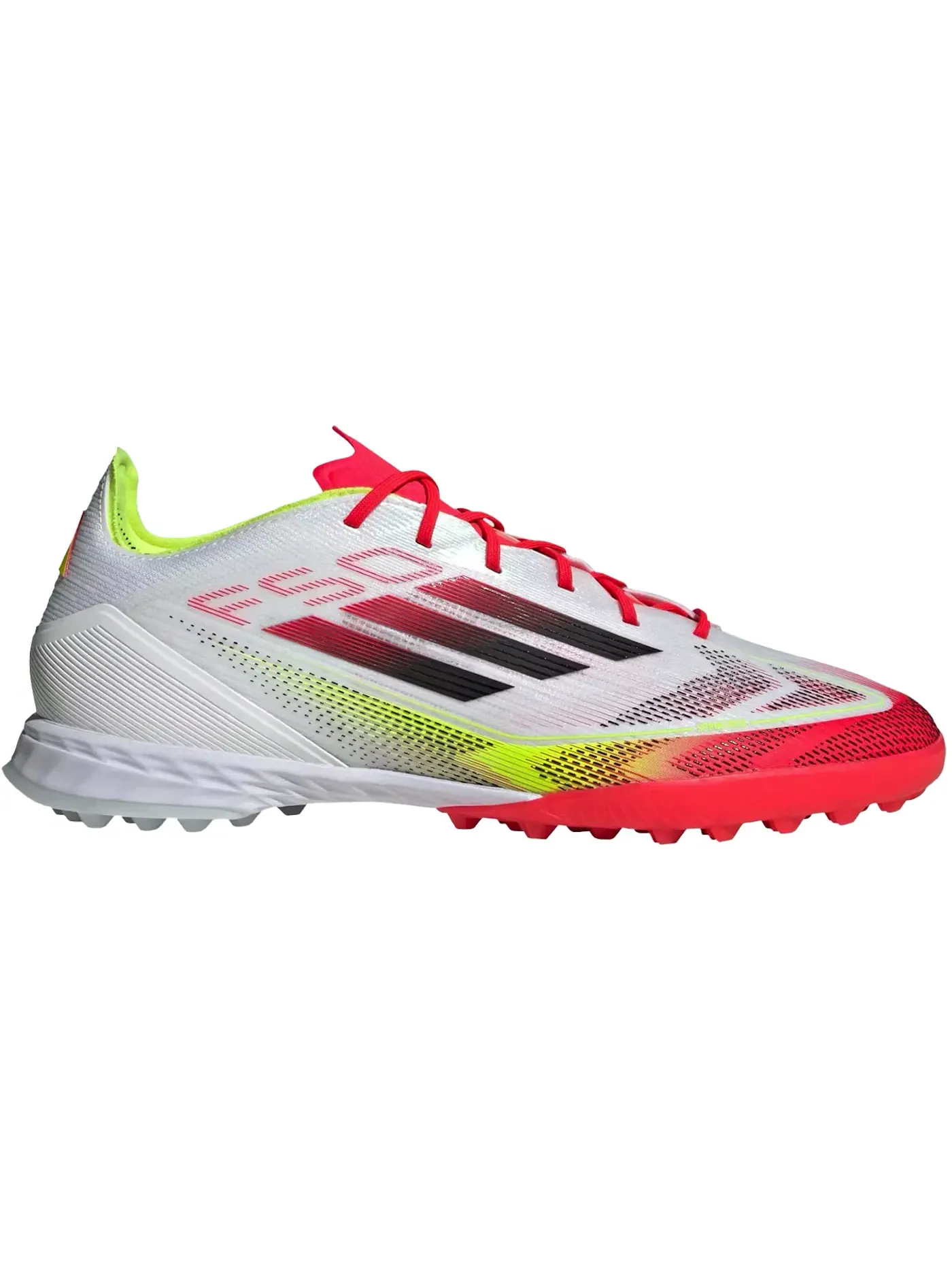 Мужские бутсы с длинным рукавом Adidas F50 Pro TF — изображение 1 из 1, белый черный желтый