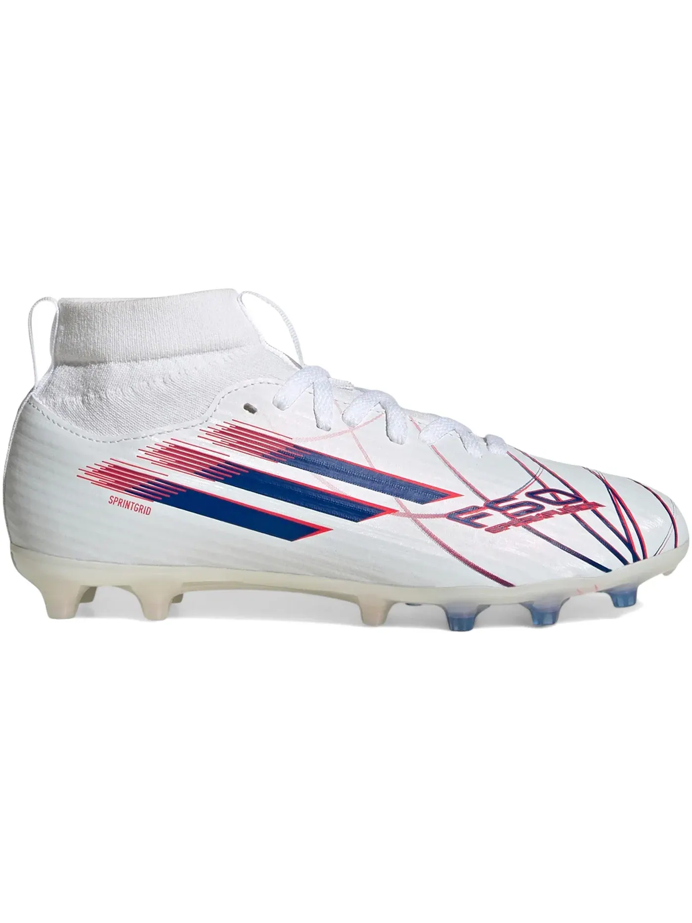 Детские бутсы Adidas F50 Sparkfusion League Mid Cut FG/AG Trinity Rodman Icon Takeover Pack (GS) — изображение 1 из 1