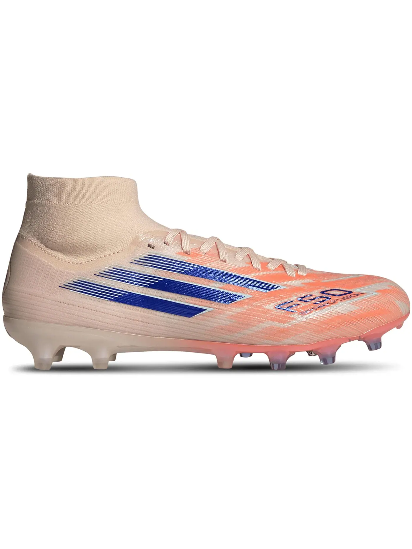 Женские бутсы футбольные с высоким берцем Adidas F50 Sparkfusion Pro Mid-Cut FG/AG — изображение 1 из 1
