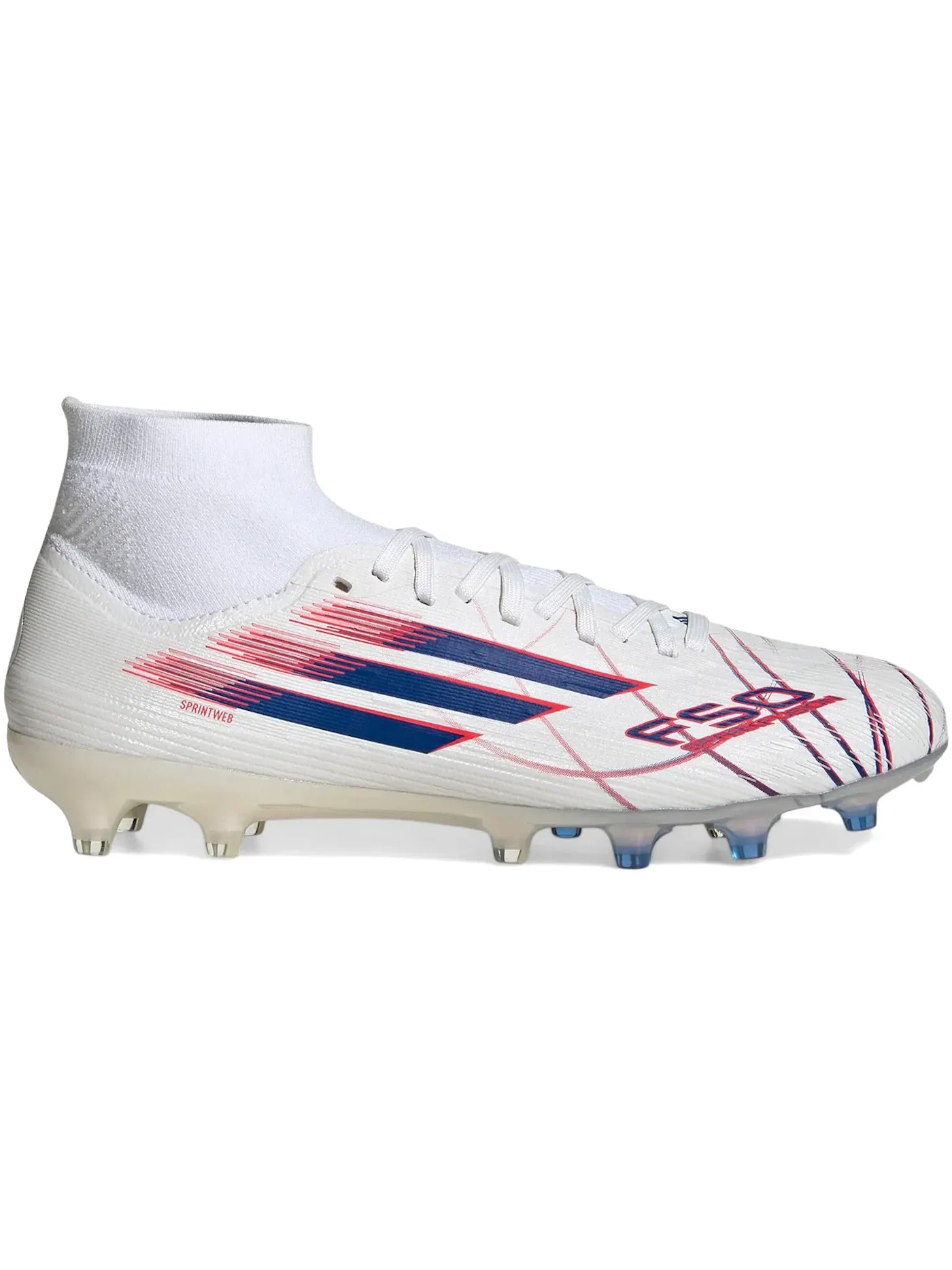Женские бутсы для футбола с высоким воротником F50 Sparkfusion Pro Mid Cut FG/AG Adidas — изображение 1 из 1