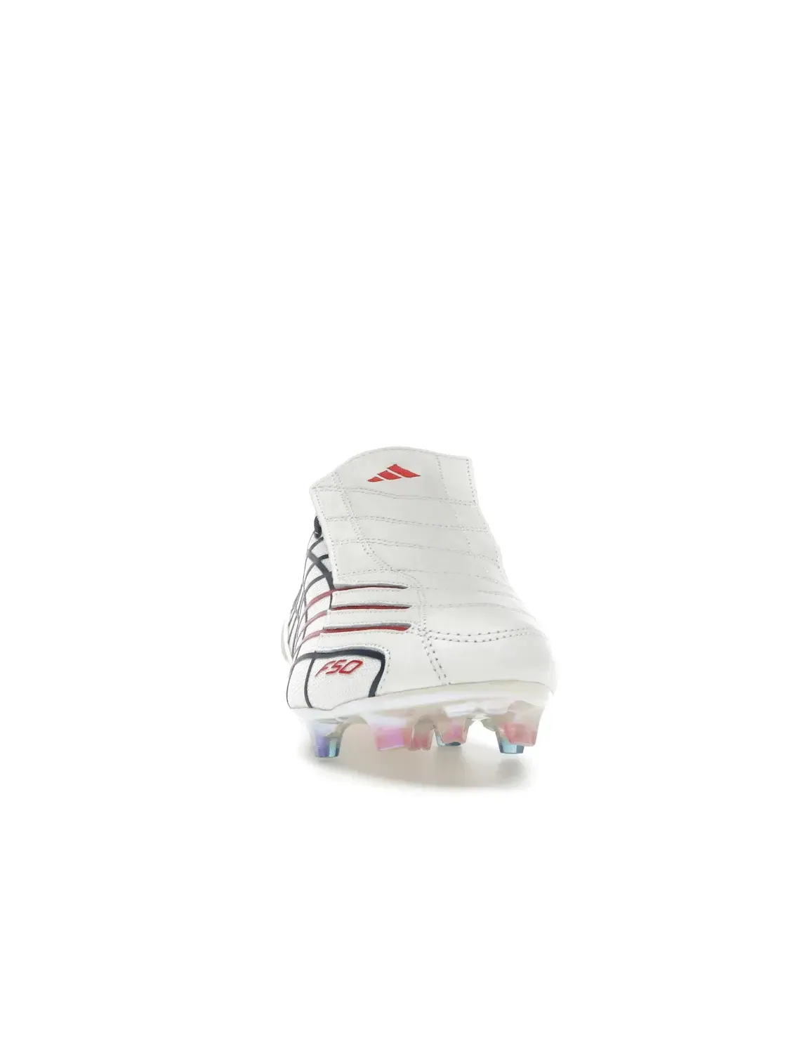 Мужские бутсы с длинным рукавом Adidas F50 Spider Elite FG — изображение 2 из 4, белый/красный/индиго