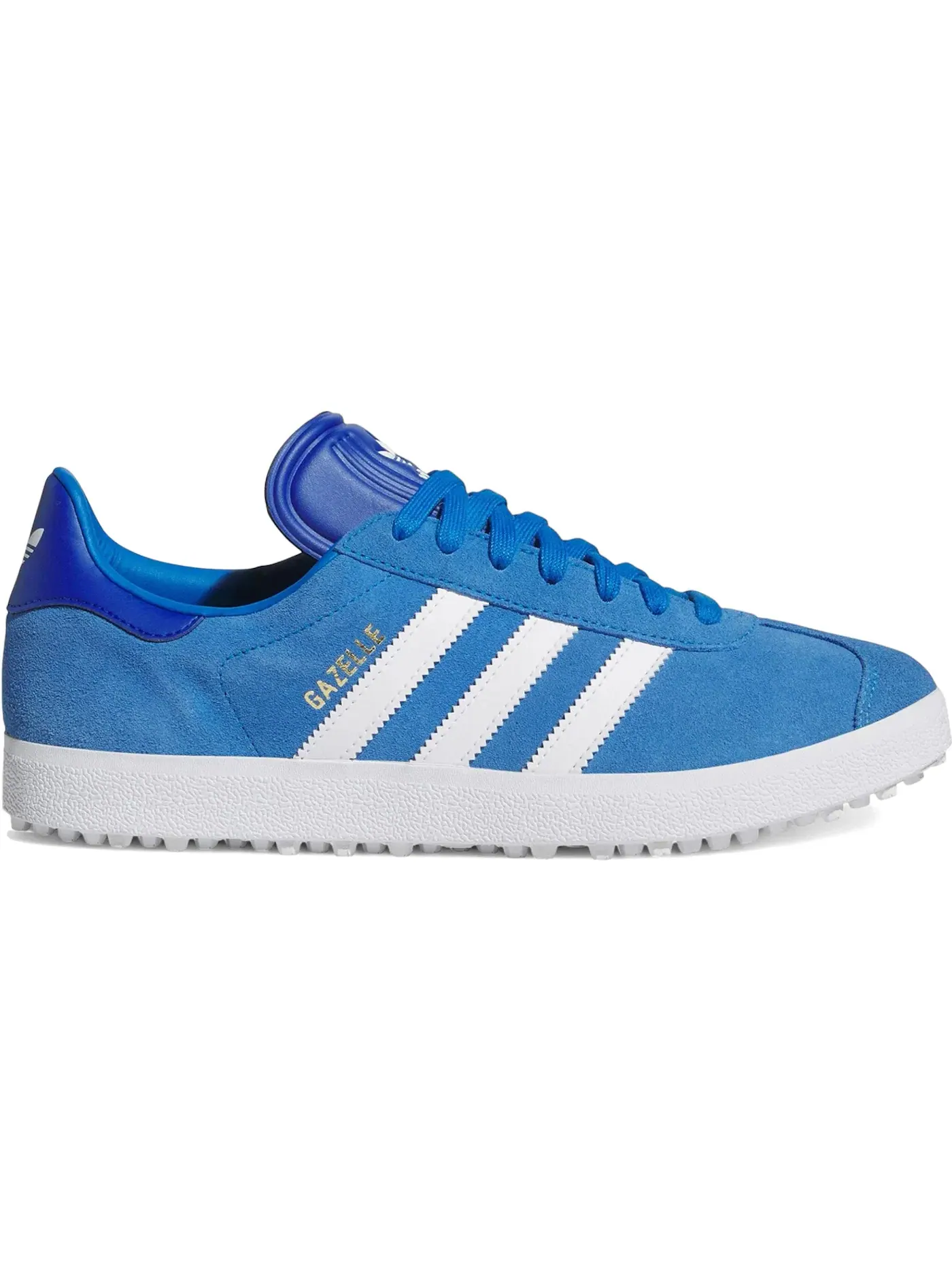 Мужские шиповки Adidas Gazelle Spikeless Golf — изображение 1 из 1, синий/белый/синий