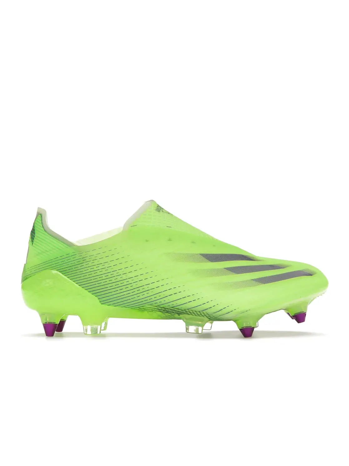 Мужские бутсы с шипами Adidas X Ghosted+ SG — изображение 1 из 4, зеленый