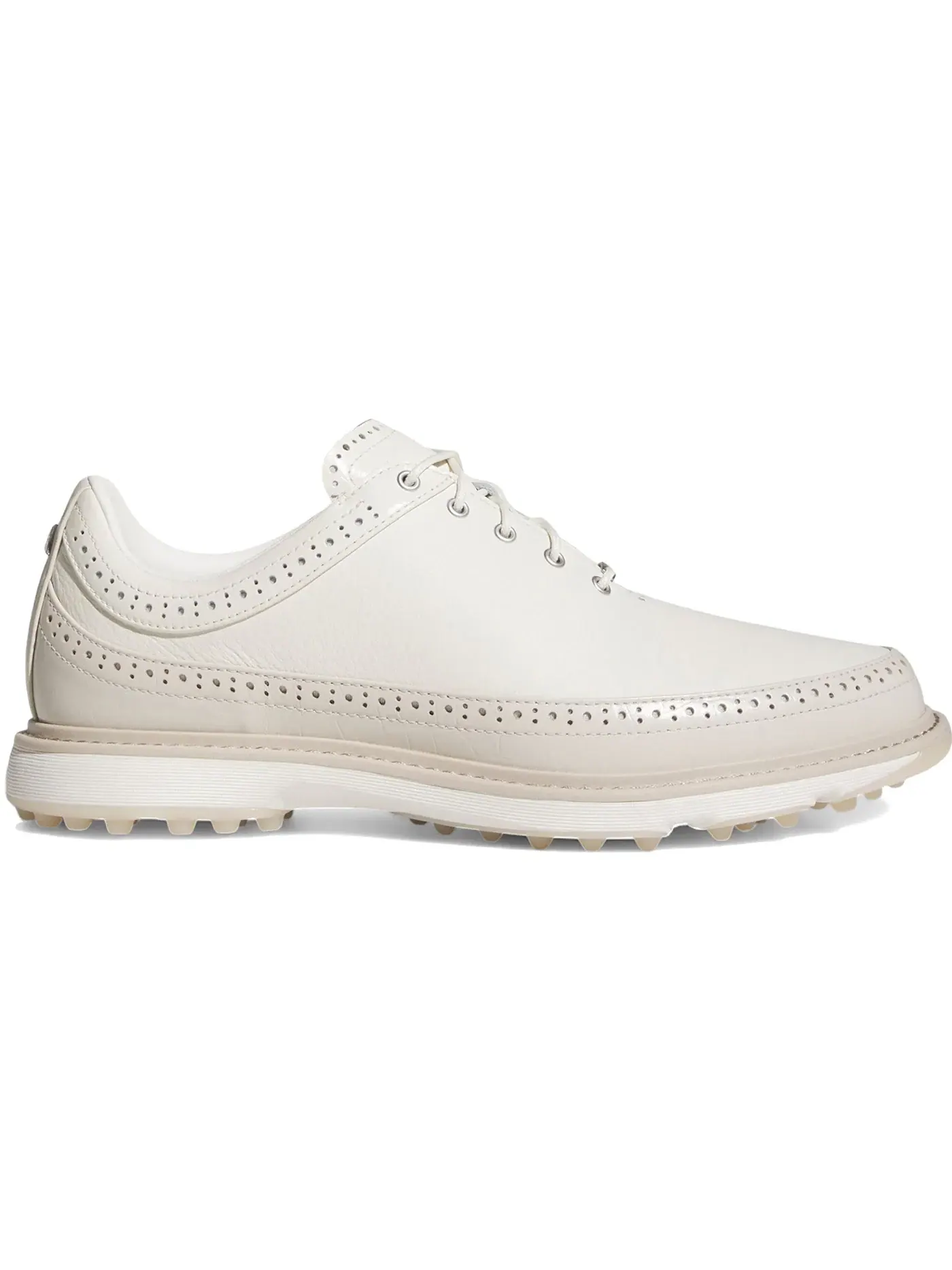 Мужские шиповки для гольфа Adidas Modern Classic 80 Spikeless Golf — изображение 1 из 1, белый/серый/серебристый