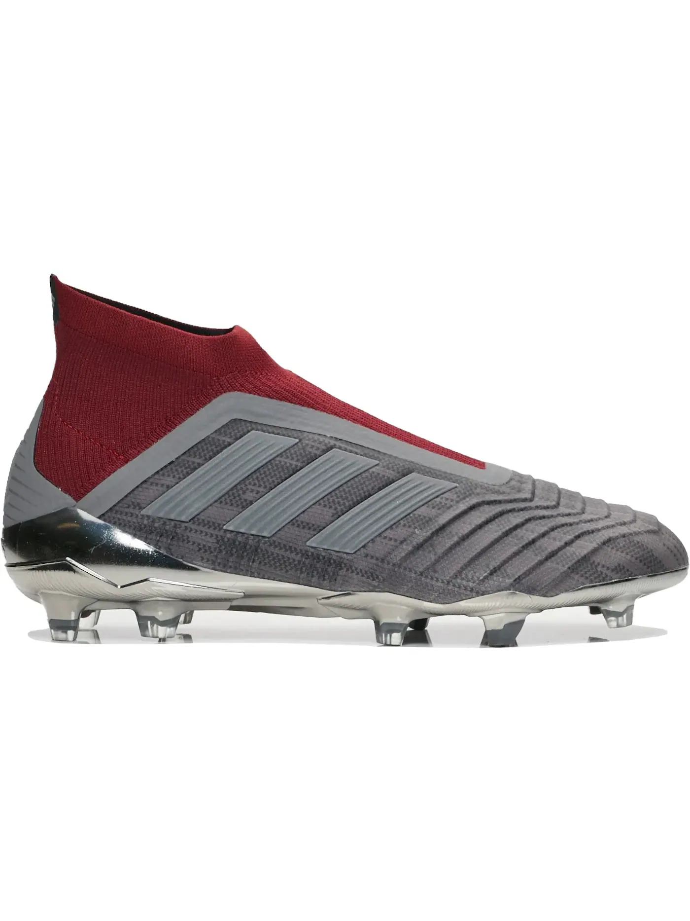 Мужские бутсы с высоким верхом Adidas Predator 18+ FG, Iron Metallic — изображение 1 из 1