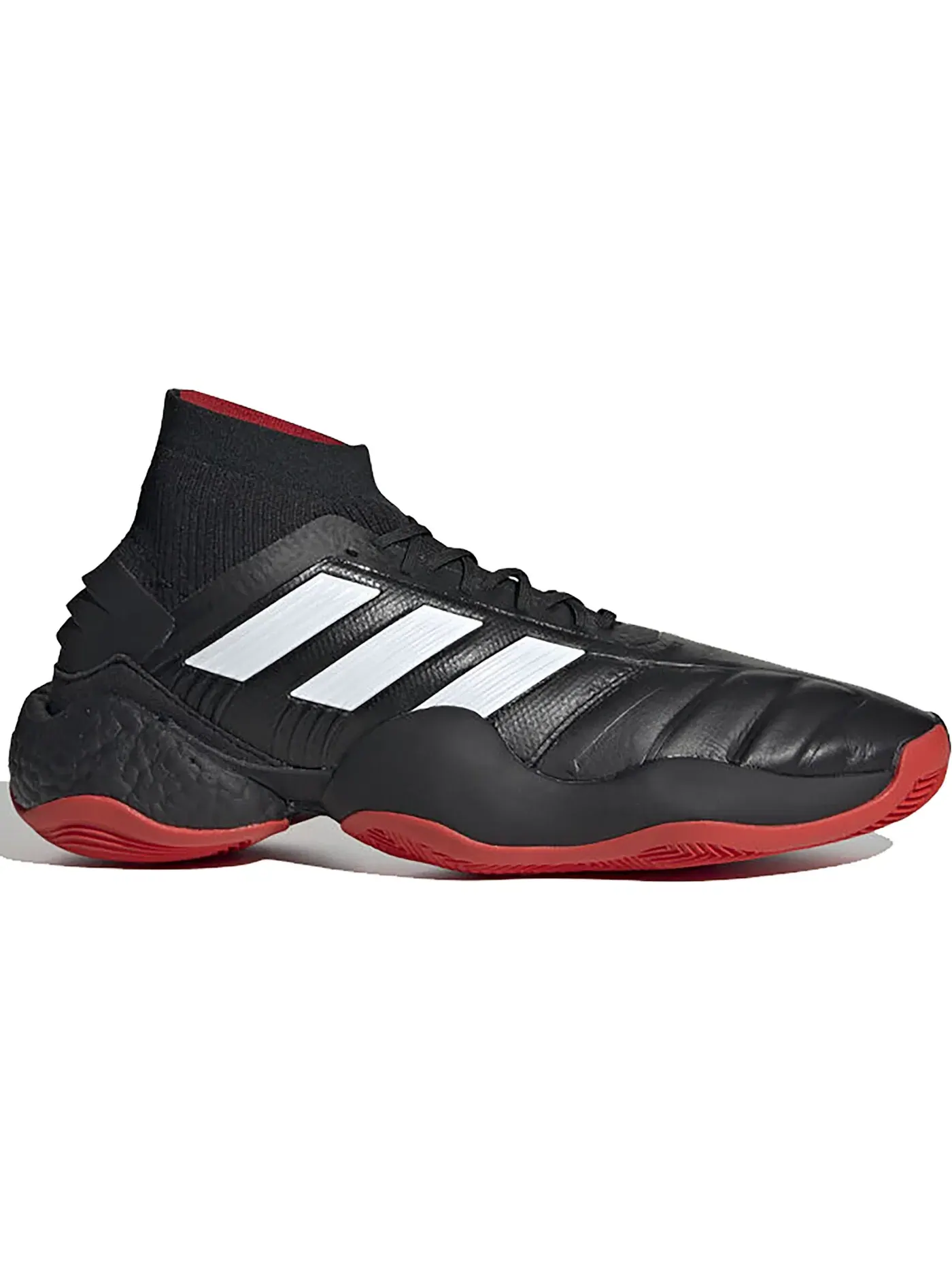 Мужские бутсы с длинным рукавом Adidas Predator 19.1 — изображение 1 из 1, черный/белый/красный