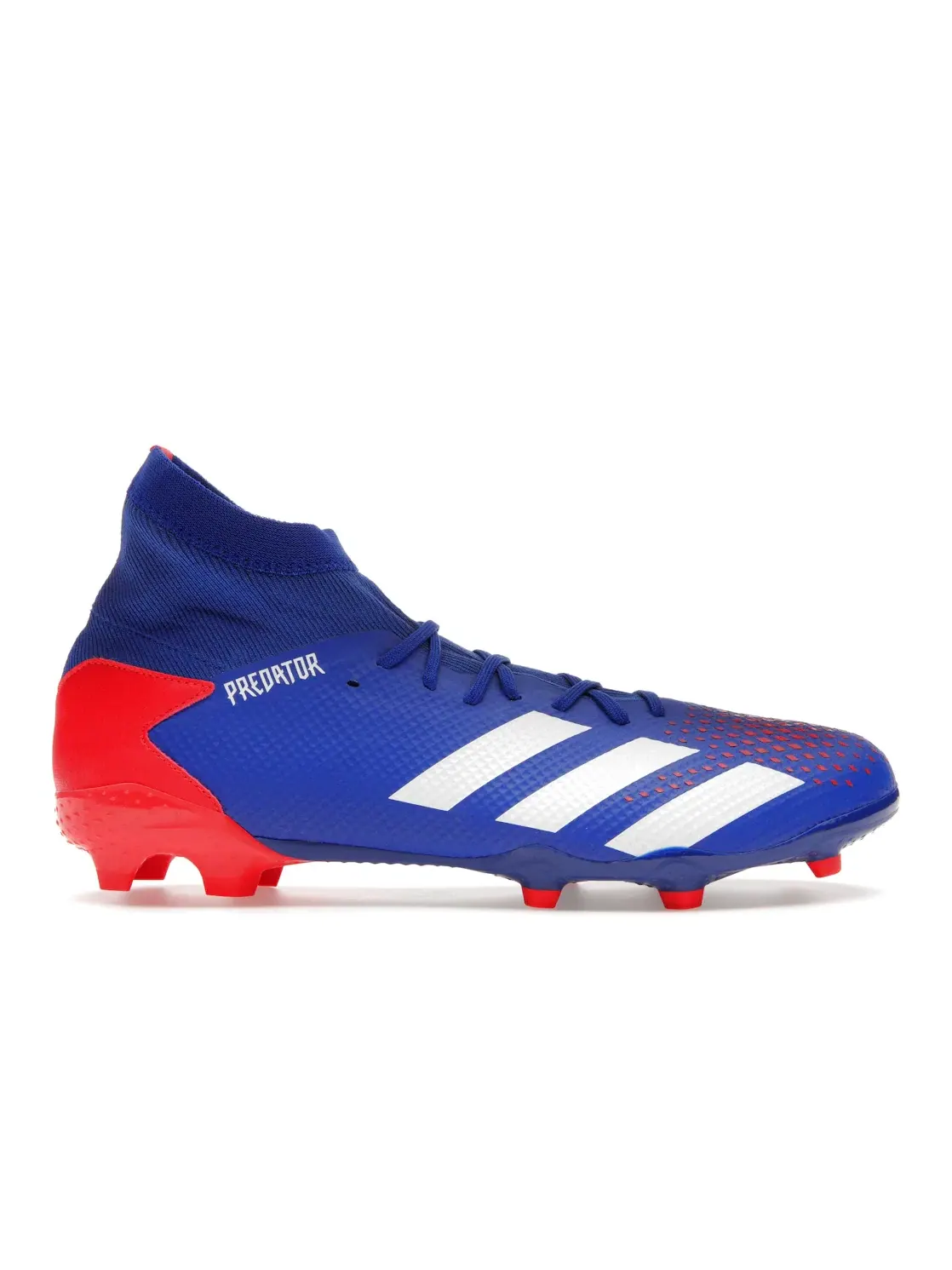 Мужские бутсы футбольные с длинным рукавом Adidas Predator 20.3 — изображение 1 из 4, синий/белый/красный