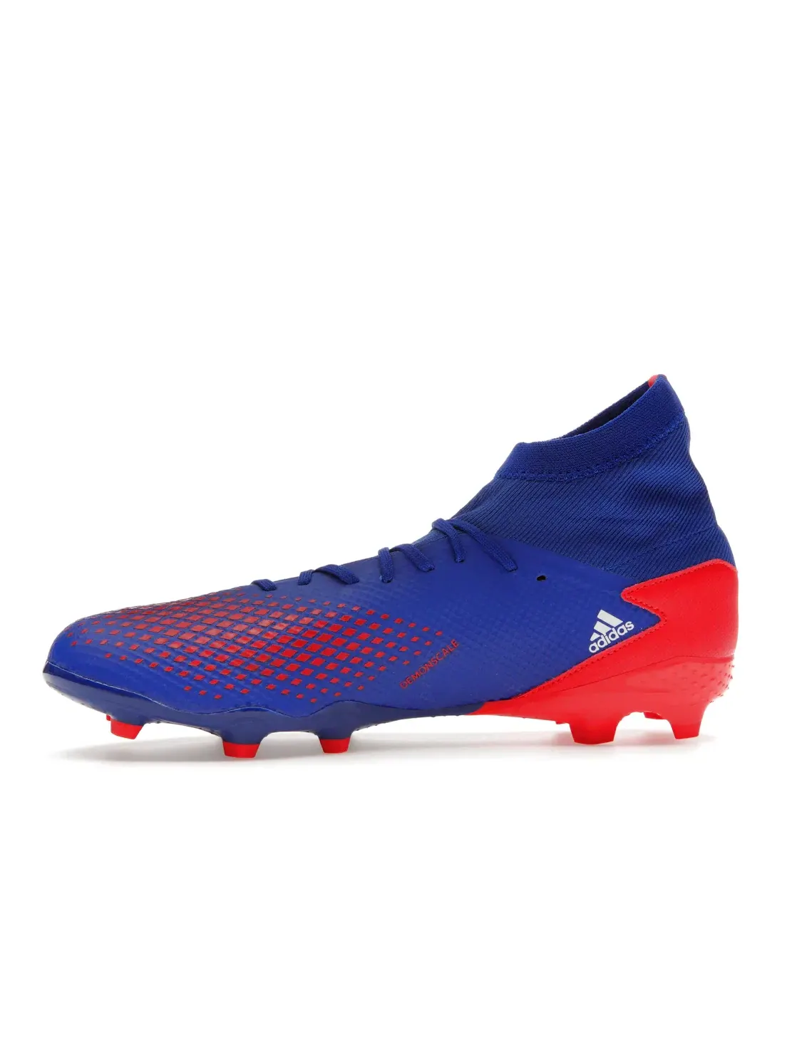 Мужские бутсы футбольные с длинным рукавом Adidas Predator 20.3 — изображение 3 из 4, синий/белый/красный