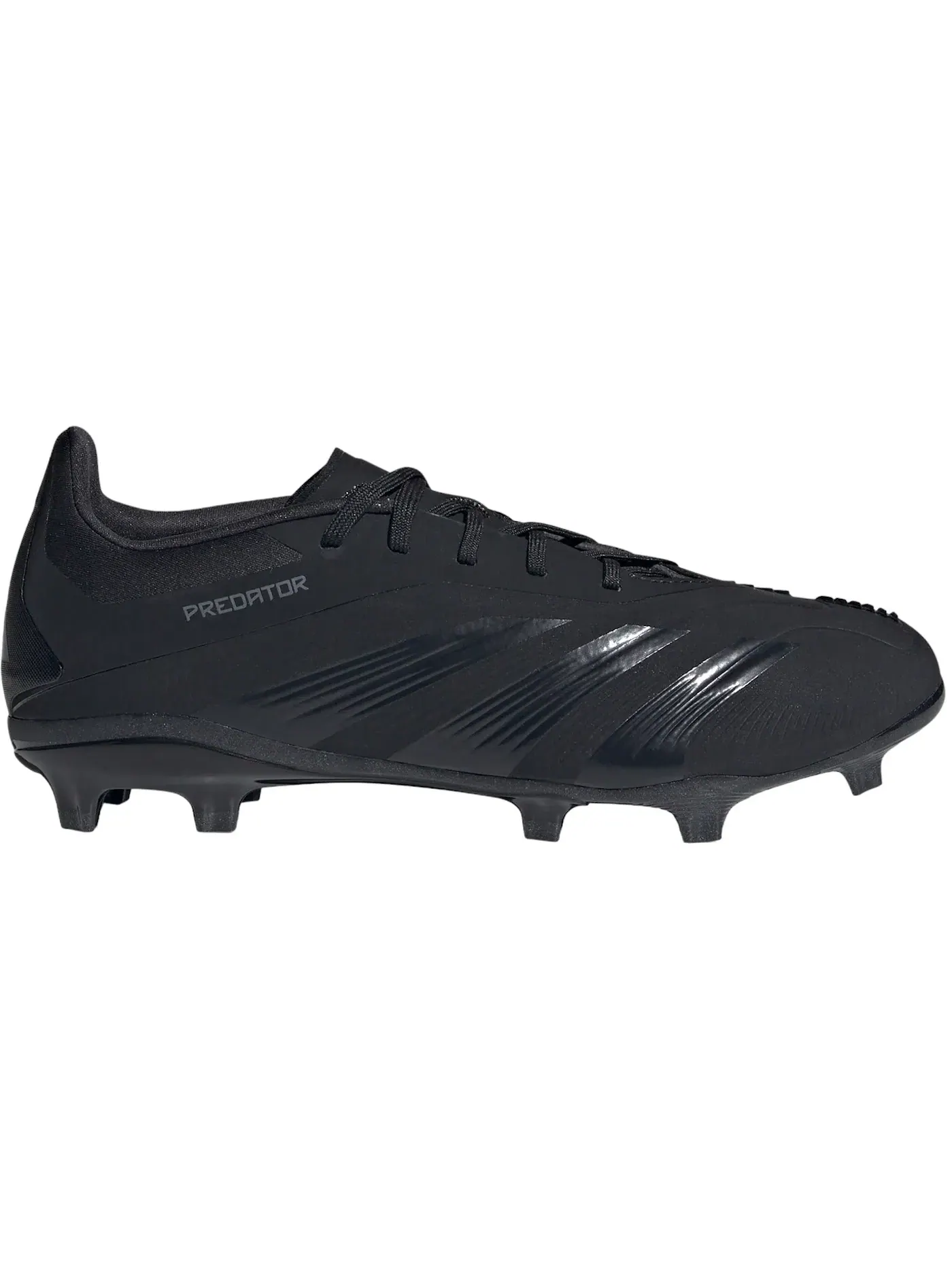 Детские бутсы с длинным рукавом Adidas Predator 24 Elite FG — изображение 1 из 1, черный//черный