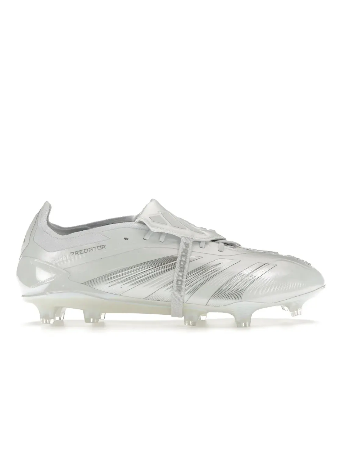 Мужские бутсы с перламутровым верхом Predator 24+ Elite FT FG Pearlized Pack Adidas — изображение 1 из 4, белый