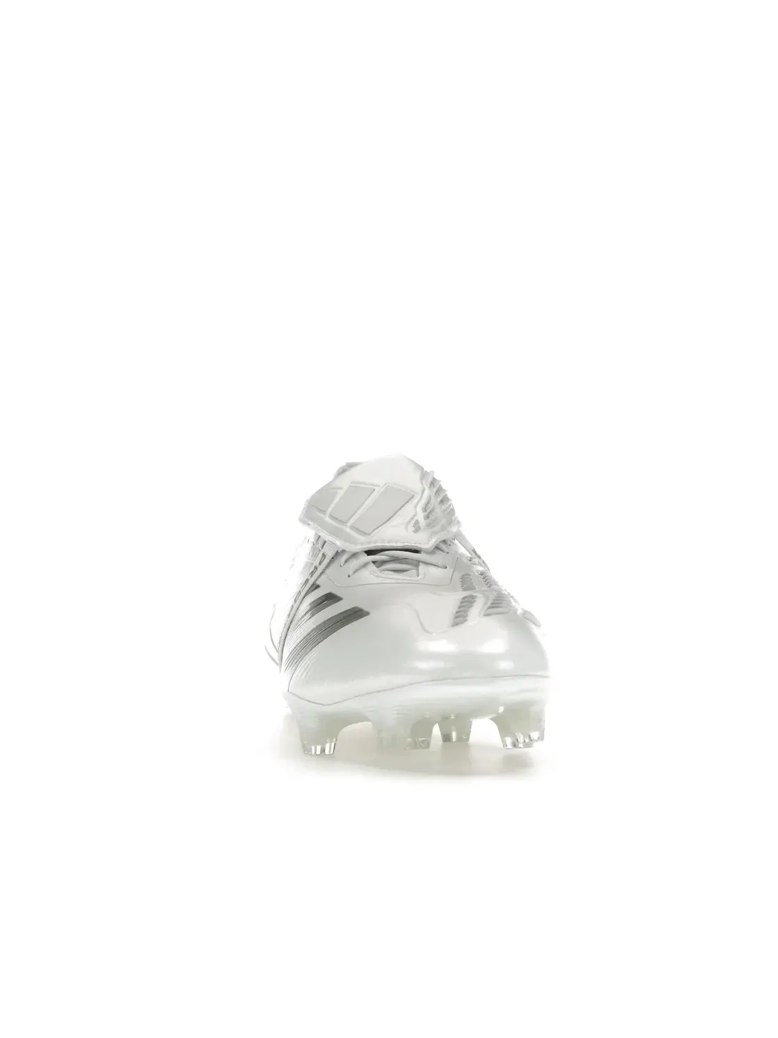 Мужские бутсы с перламутровым верхом Predator 24+ Elite FT FG Pearlized Pack Adidas — изображение 2 из 4, белый