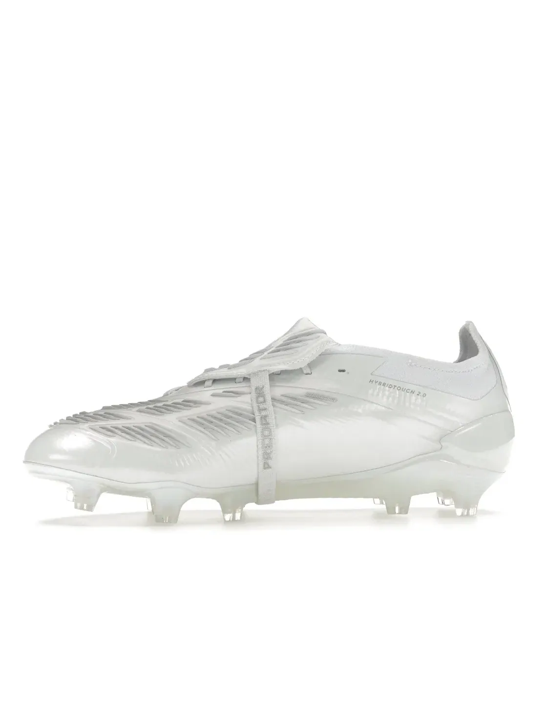 Мужские бутсы с перламутровым верхом Predator 24+ Elite FT FG Pearlized Pack Adidas — изображение 3 из 4, белый