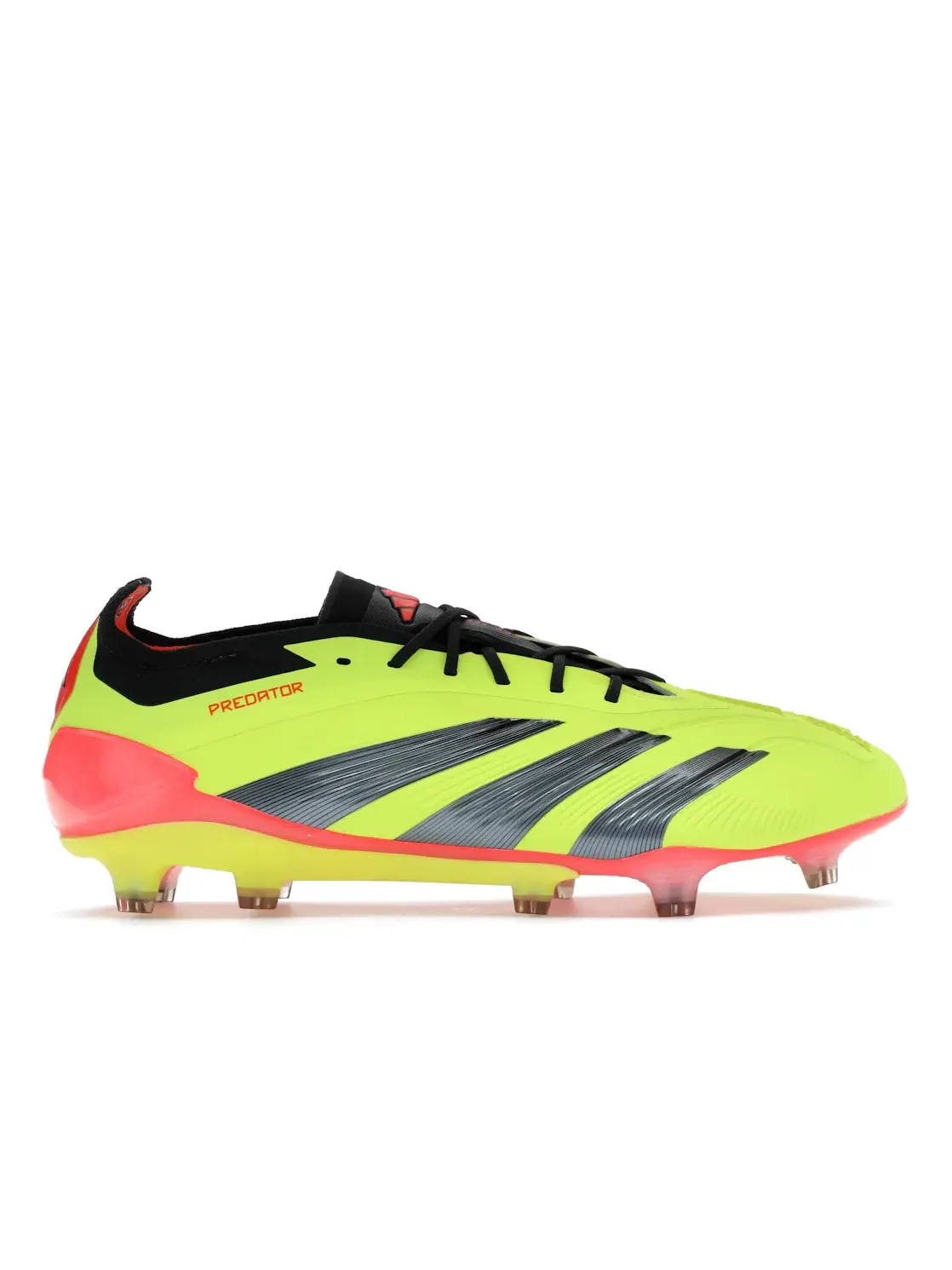 Мужские бутсы с высоким верхом Predator 24 Elite Low FG Adidas — изображение 1 из 4, желтый черный красный