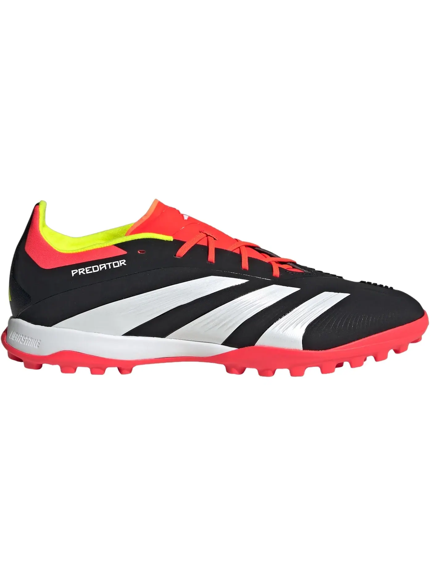 Мужские бутсы Predator 24 Elite Turf Adidas — изображение 1 из 1, черный белый красный