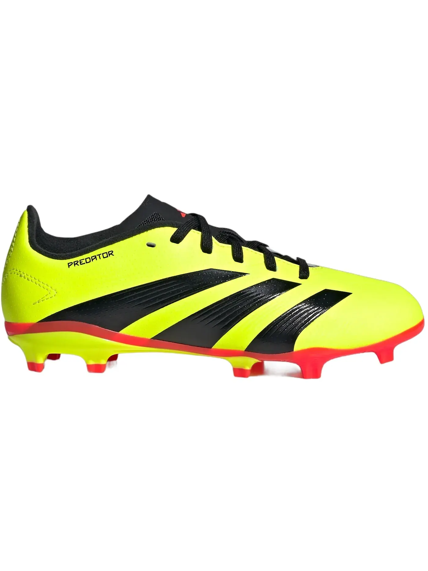 Детские бутсы с длинным рукавом Adidas Predator 24 League FG — изображение 1 из 1, желтый черный красный