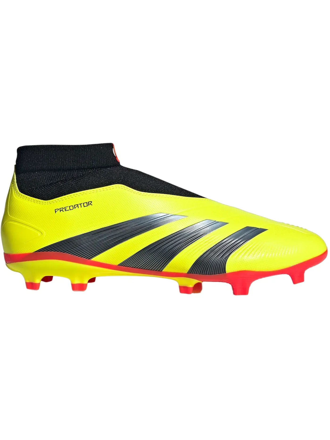 Мужские бутсы с шнуровкой Predator 24 League Laceless Adidas — изображение 1 из 1, желтый/черный/белый