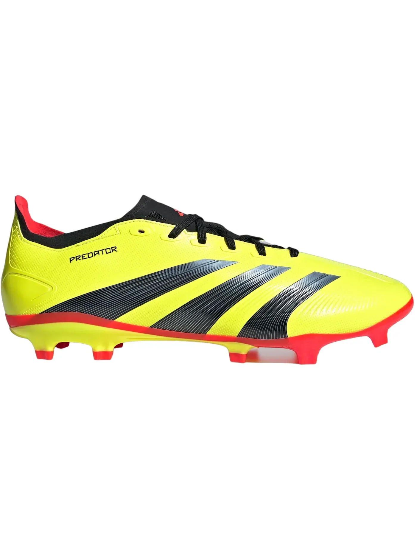 Мужские бутсы с низким верхом Adidas Predator 24 League Low FG — изображение 1 из 1, желтый/черный/красный