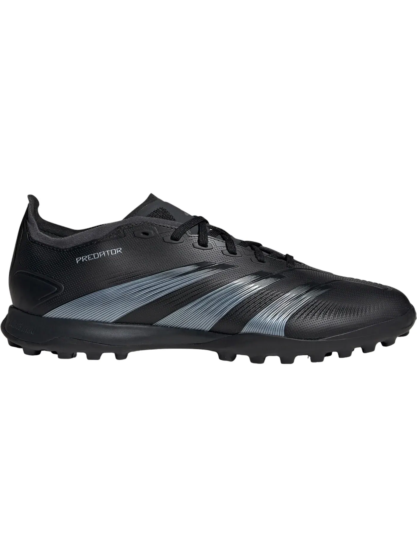 Мужские бутсы с низким верхом Adidas Predator 24 League Low Turf — изображение 1 из 1, черный//черный