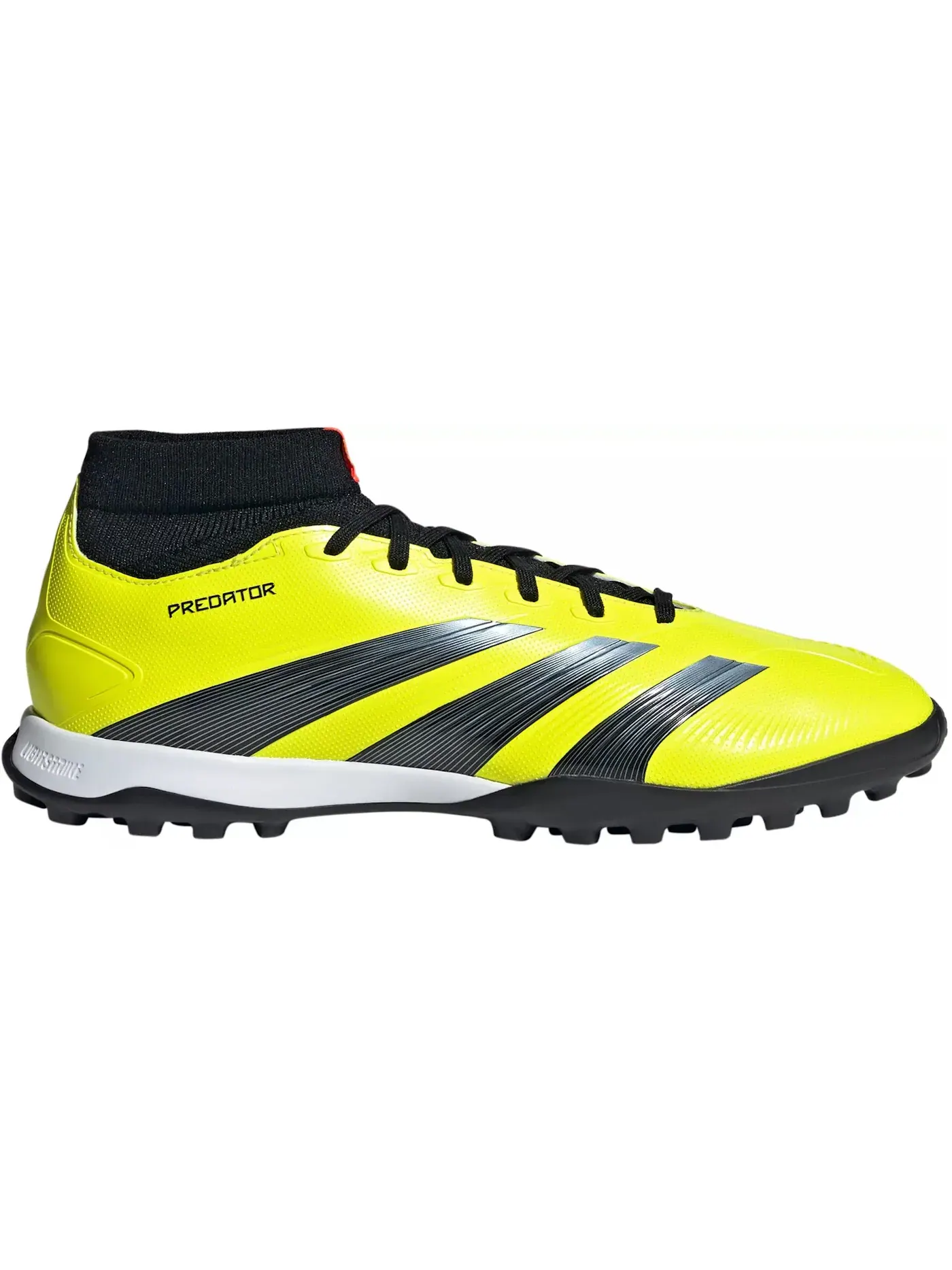 Мужские бутсы для игры на искусственном покрытии Adidas Predator 24 League Turf — изображение 1 из 1, желтый/черный/красный