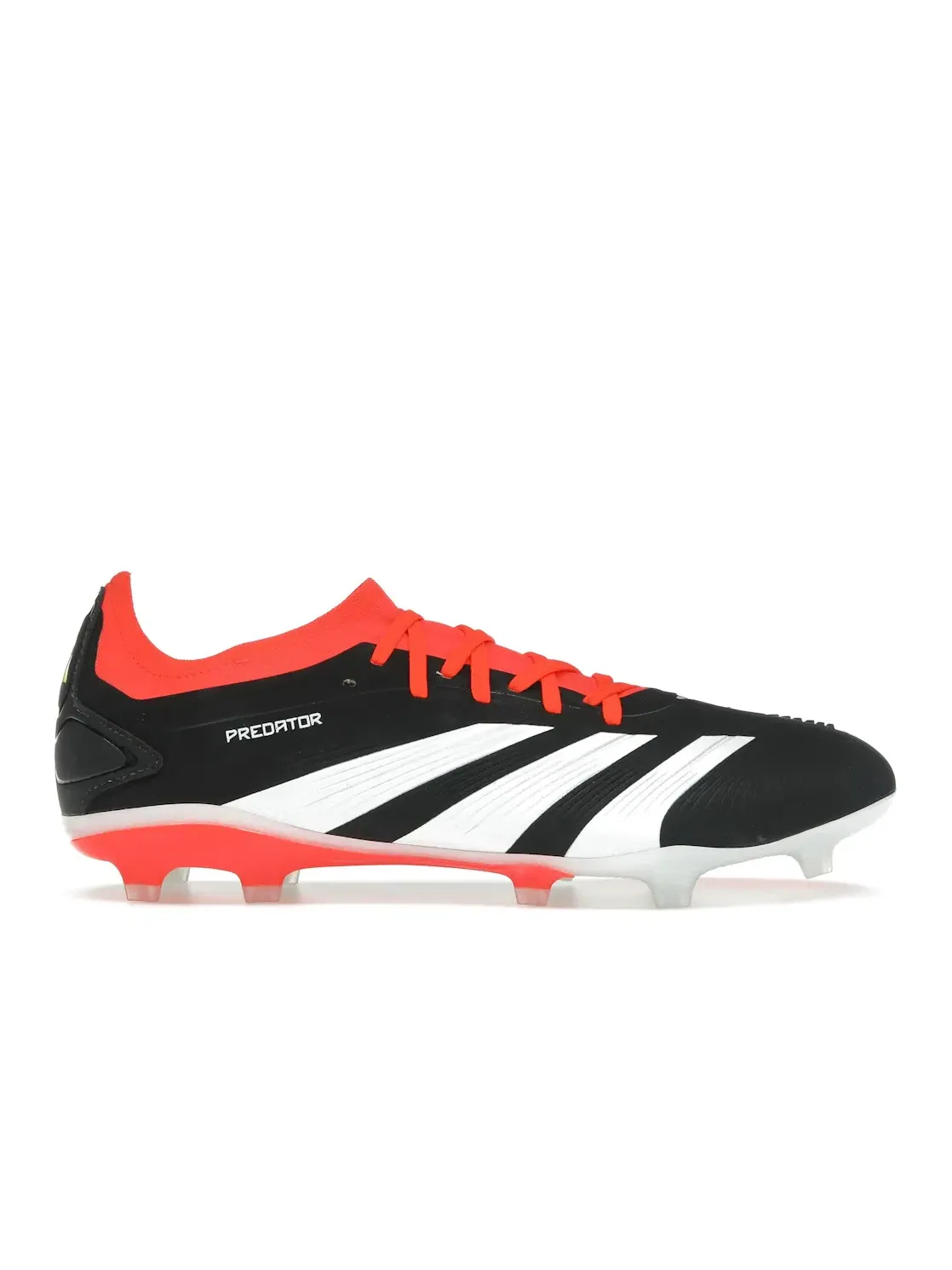 Мужские бутсы с высоким верхом Predator 24 Pro FG Adidas — изображение 1 из 4, черный белый красный