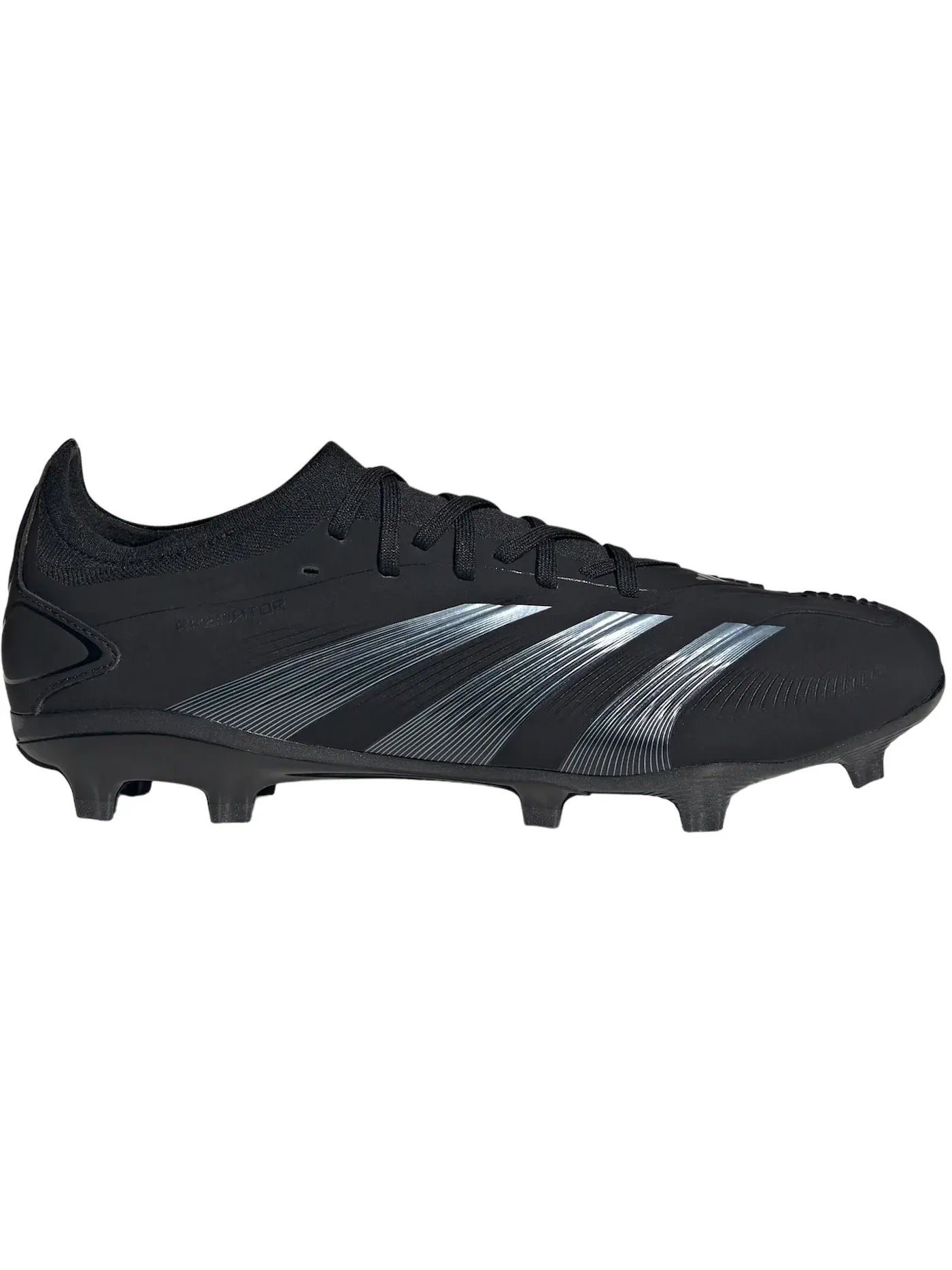 Мужские бутсы с длинным рукавом Adidas Predator 24 Pro FG — изображение 1 из 1, черный//черный