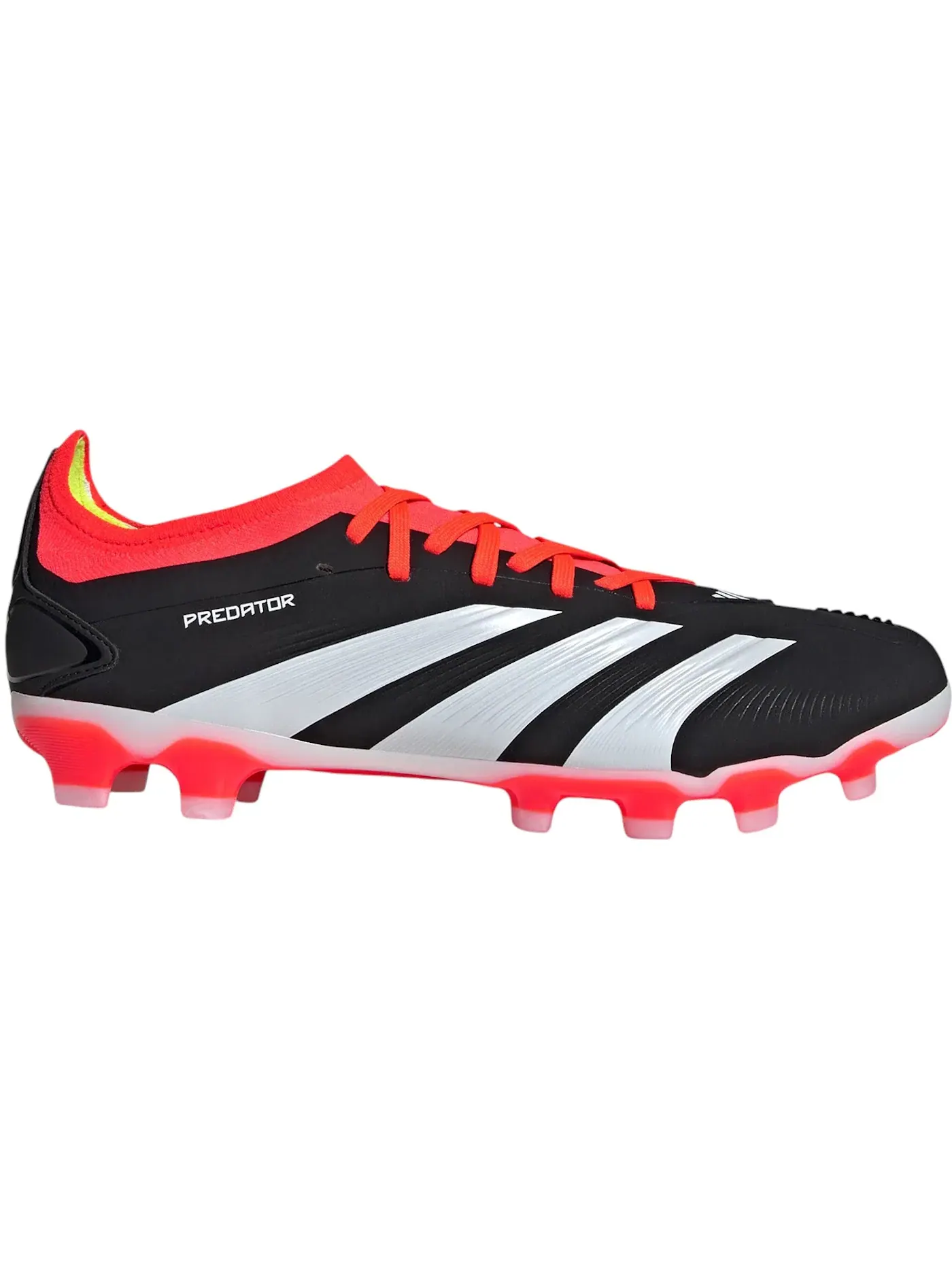 Мужские бутсы с длинным рукавом Adidas Predator 24 Pro MG — изображение 1 из 1, черный белый красный