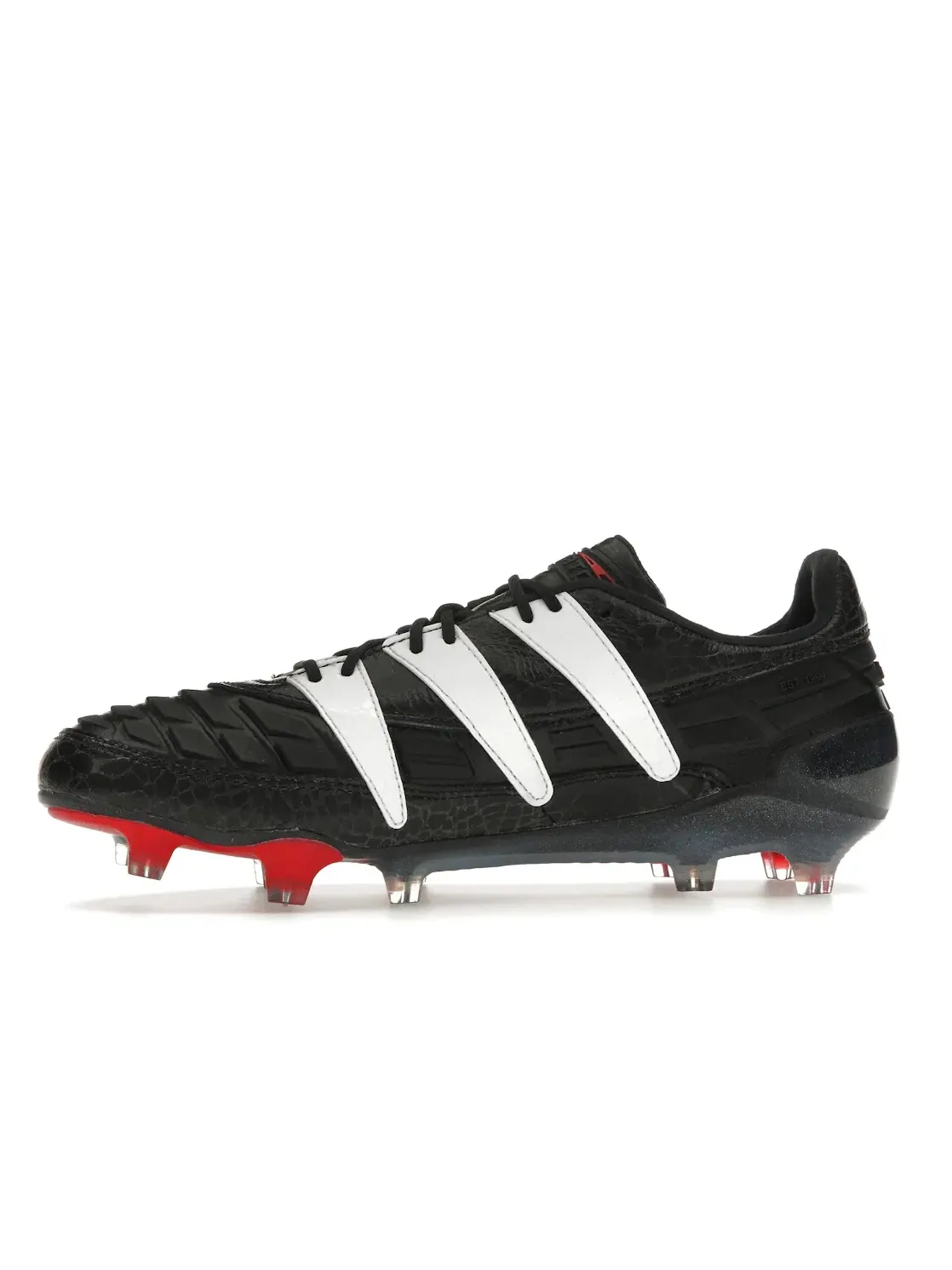 Мужские бутсы с длинным рукавом Adidas Predator 94 FG — изображение 3 из 4, черный/белый/красный