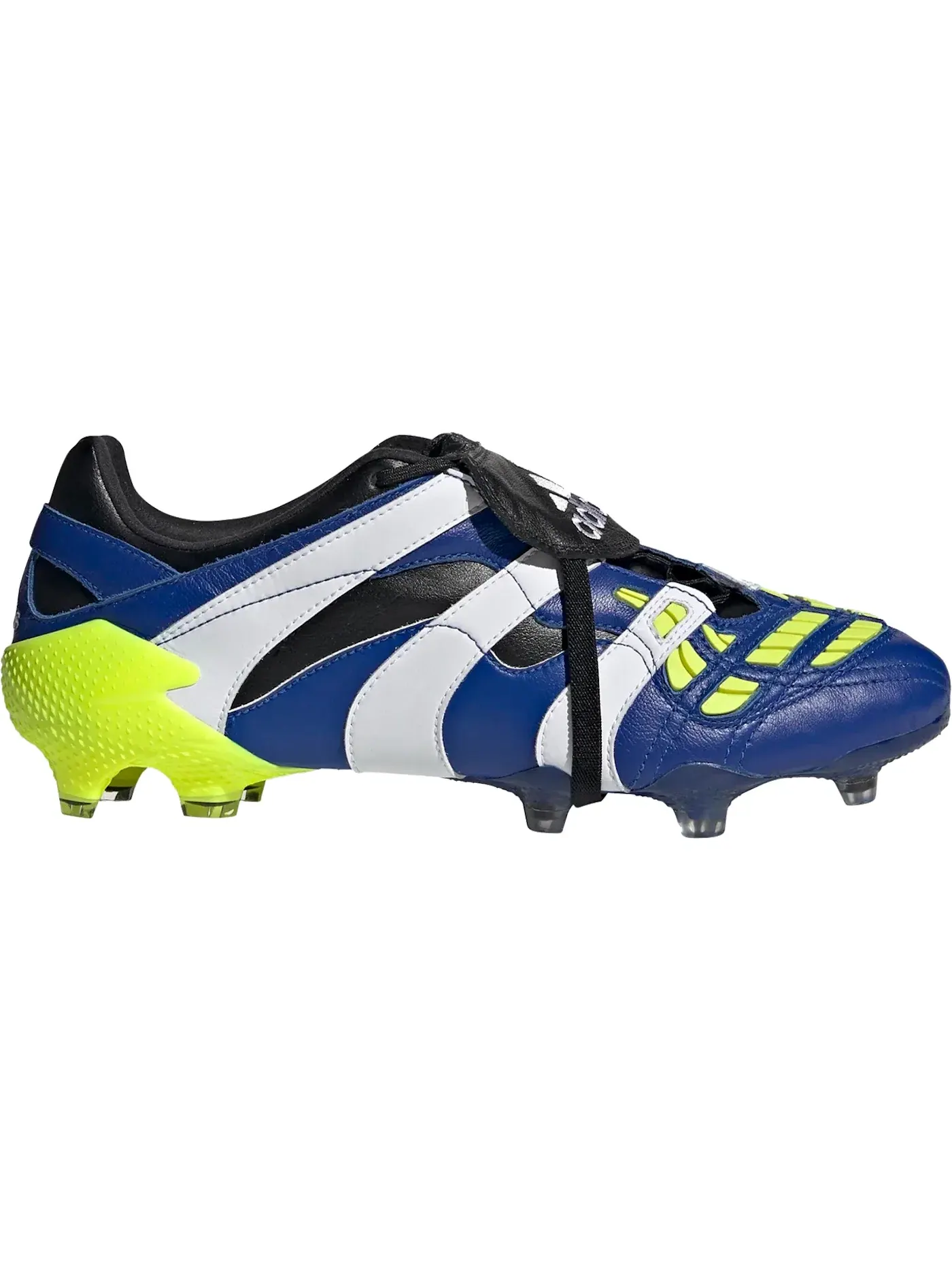 Мужские бутсы с длинным рукавом Adidas Predator Accelerator FG — изображение 1 из 1, синий/белый/желтый