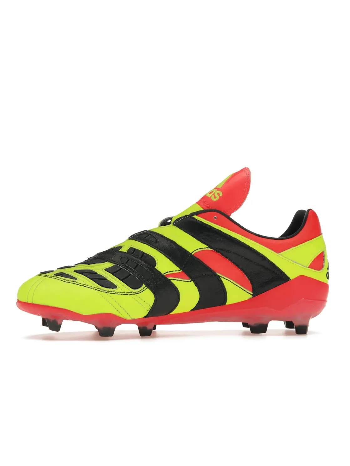 Мужские бутсы с длинным рукавом Adidas Predator Accelerator FG — изображение 3 из 4, желтый черный красный