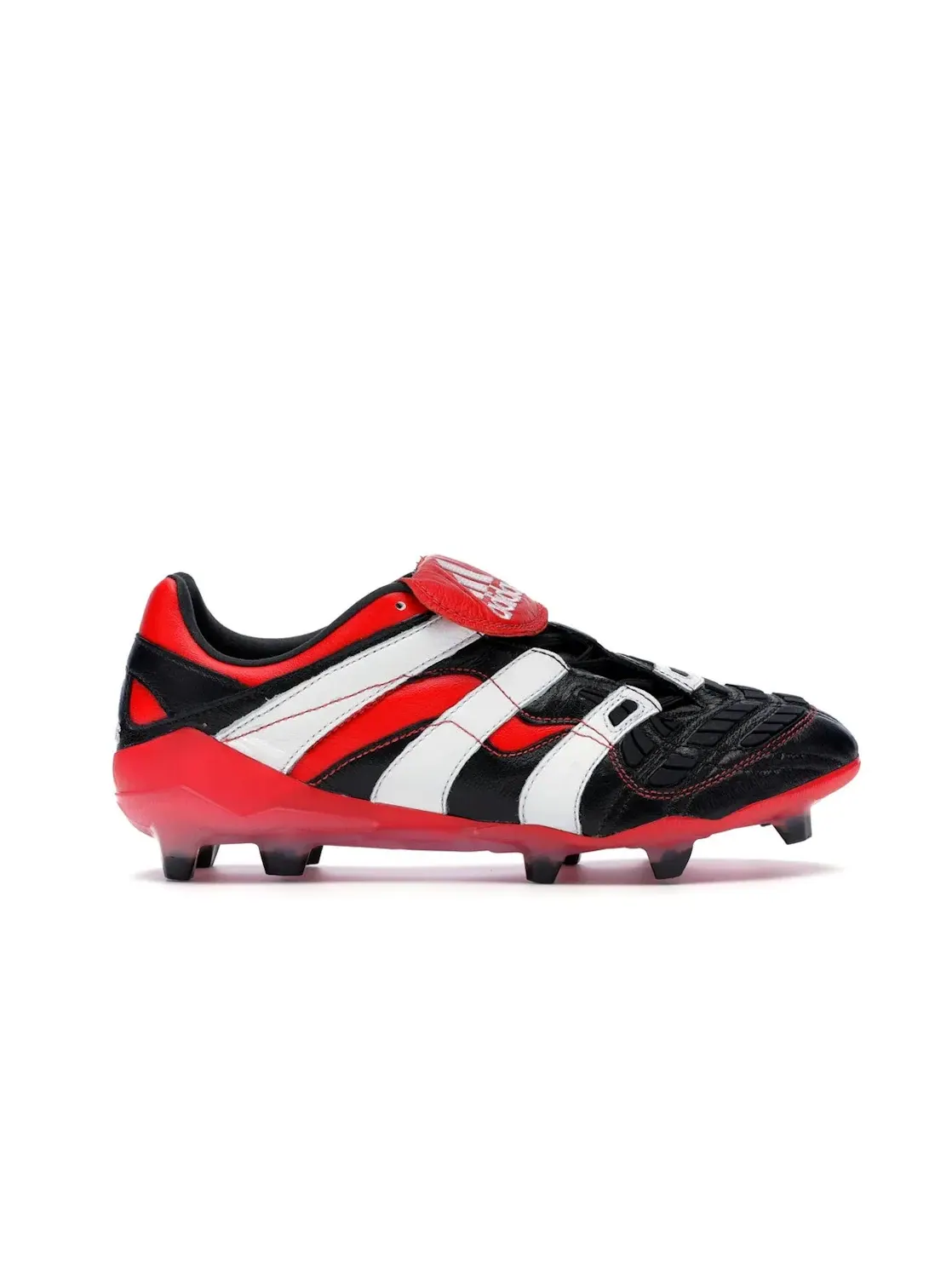 Мужские бутсы с длинным рукавом Adidas Predator Accelerator FG — изображение 1 из 4, черный/белый/красный