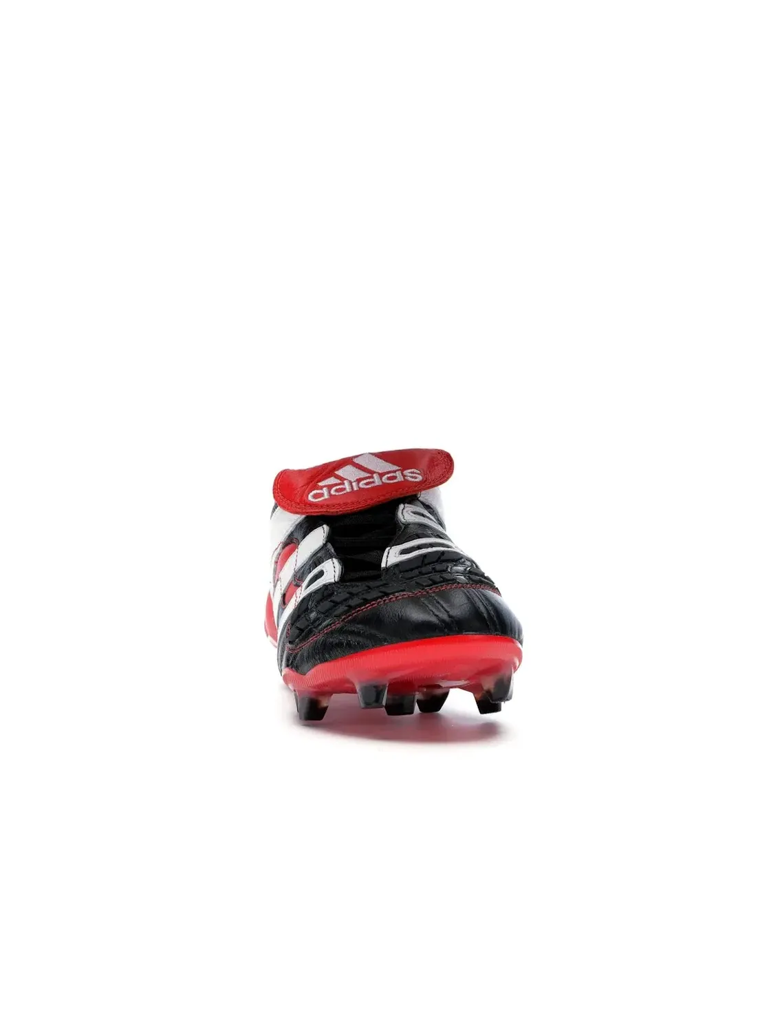 Мужские бутсы с длинным рукавом Adidas Predator Accelerator FG — изображение 2 из 4, черный/белый/красный