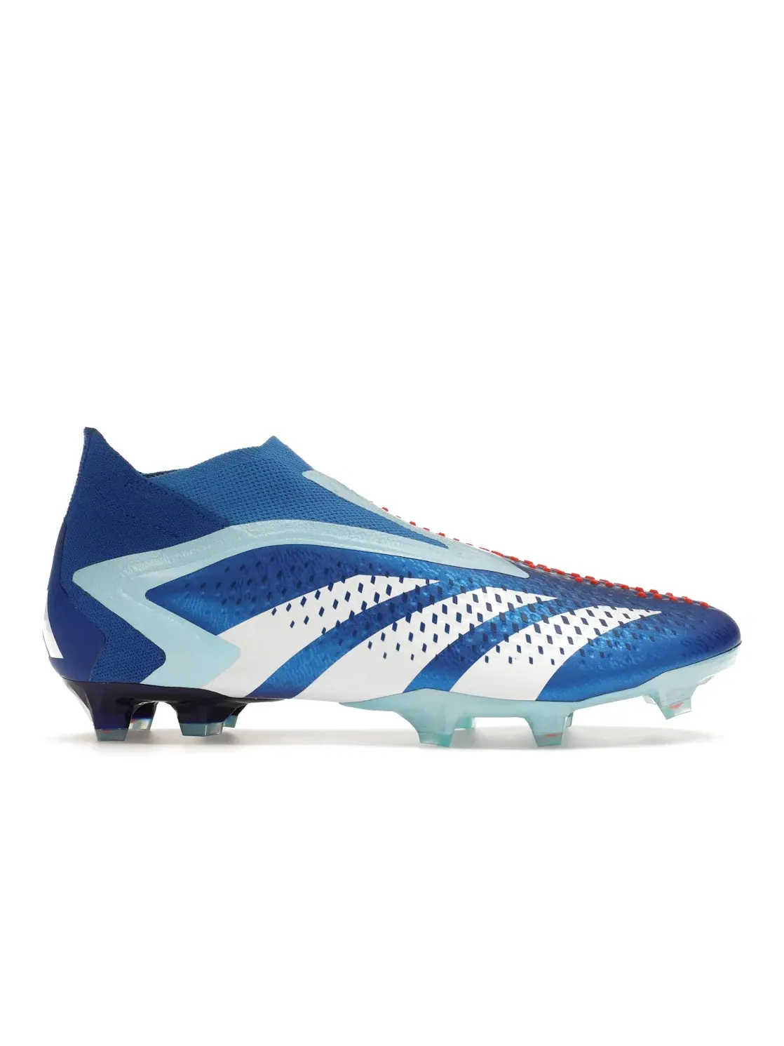 Мужские бутсы с высоким верхом Predator Accuracy+ FG Adidas — изображение 1 из 4, яркий/белый/синий