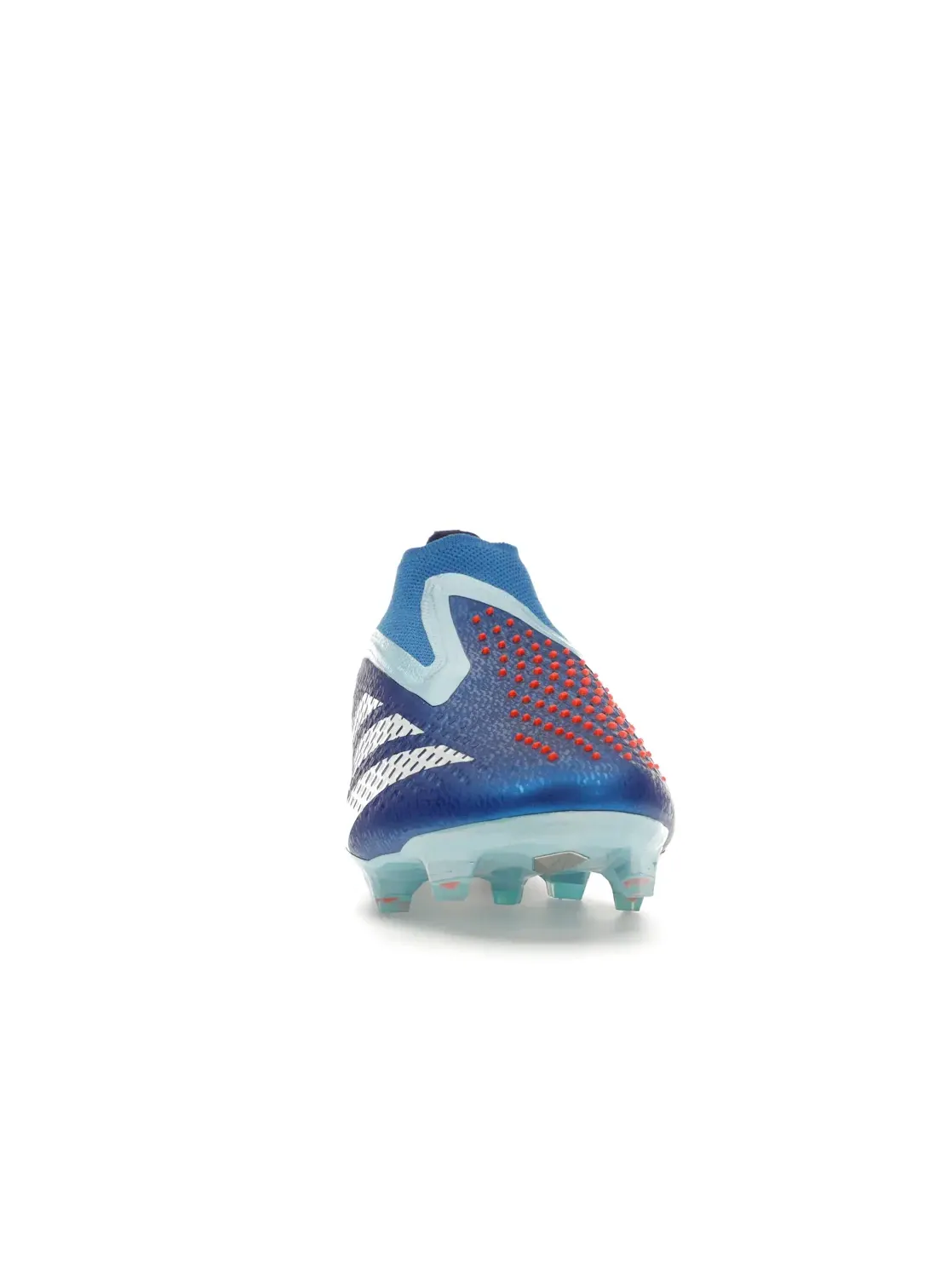Мужские бутсы с высоким верхом Predator Accuracy+ FG Adidas — изображение 2 из 4, яркий/белый/синий